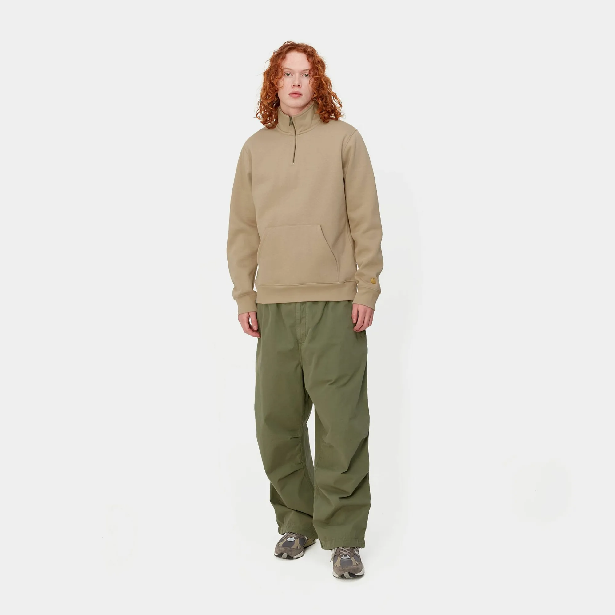 Carhartt WIP Core Products>Chase Neck Zip Sweat