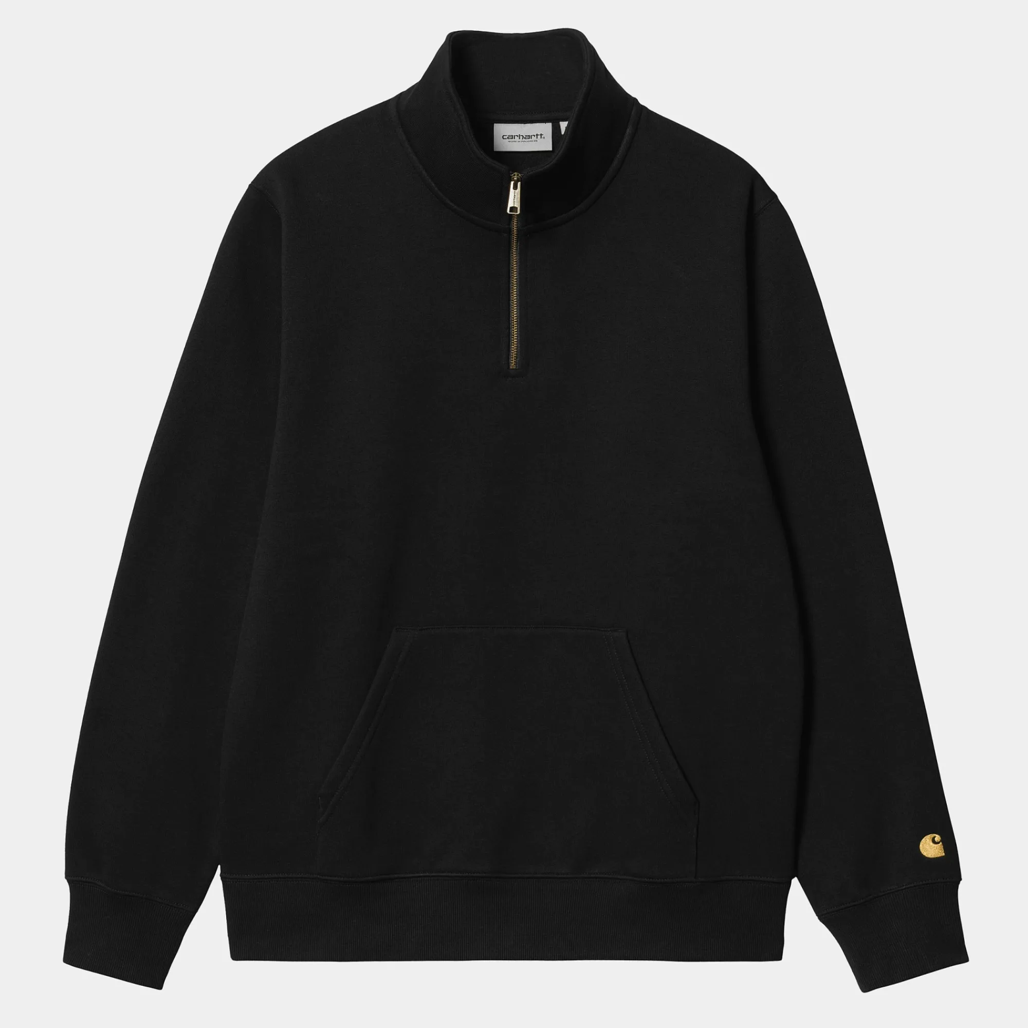Carhartt WIP Sweats>Chase Neck Zip Sweatshirt