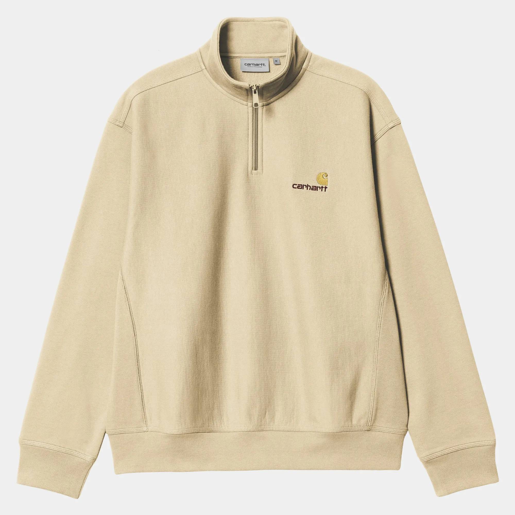 Carhartt WIP Sweats>Half Zip American Script Sweatshirt