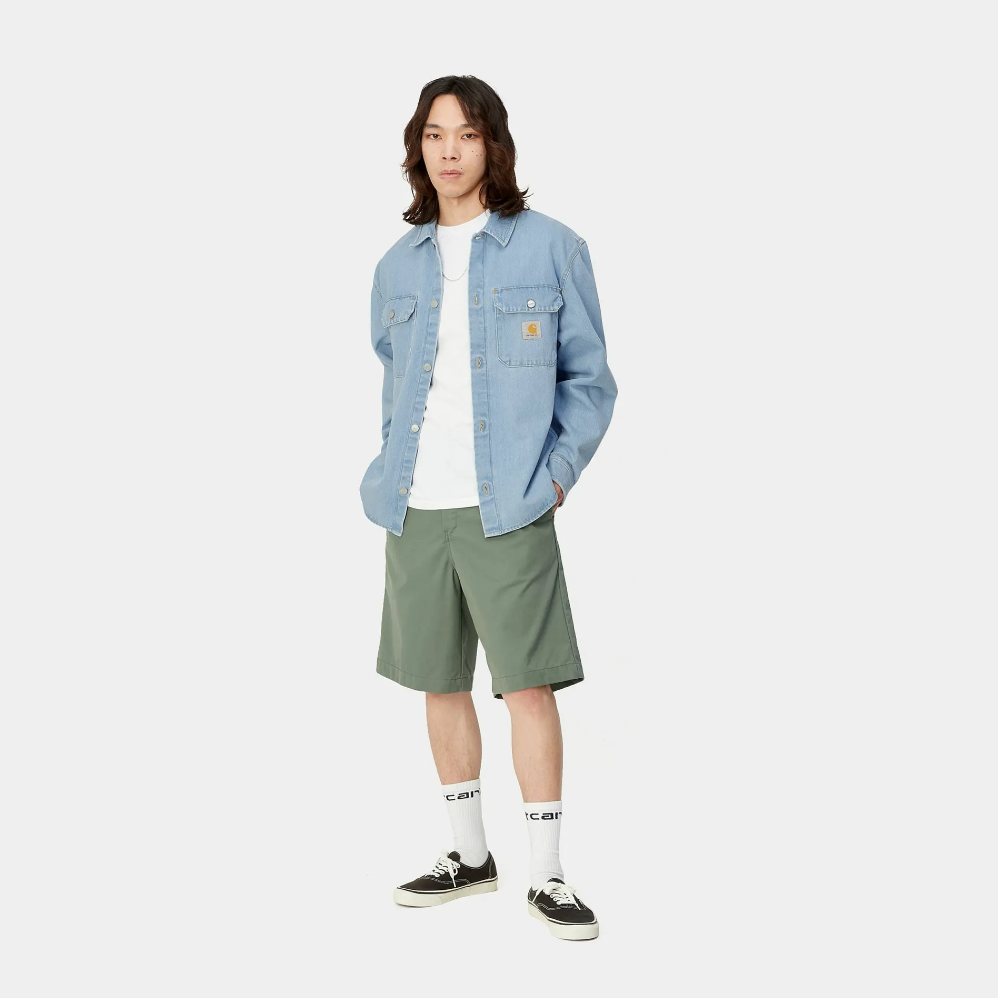 Carhartt WIP Shirts>Harvey Shirt Jac