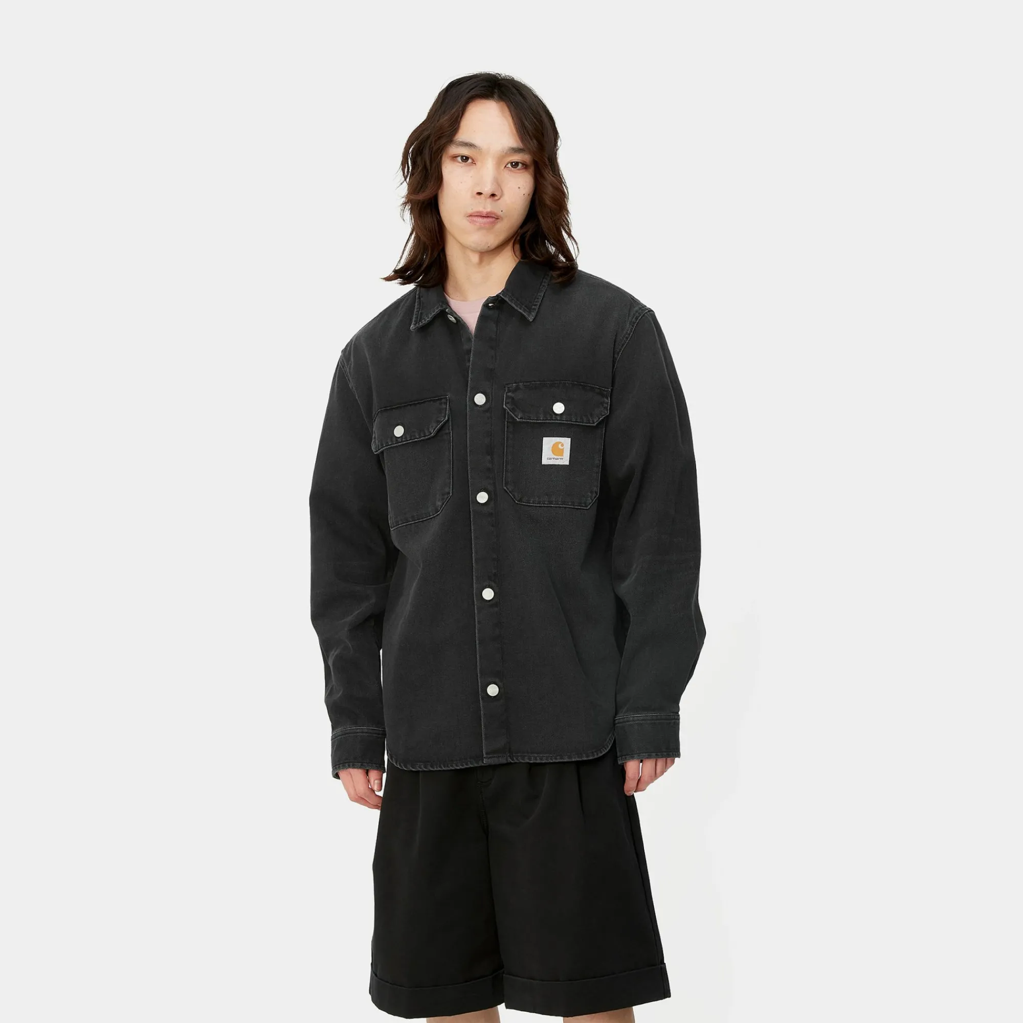 Carhartt WIP Shirts>Harvey Shirt Jac