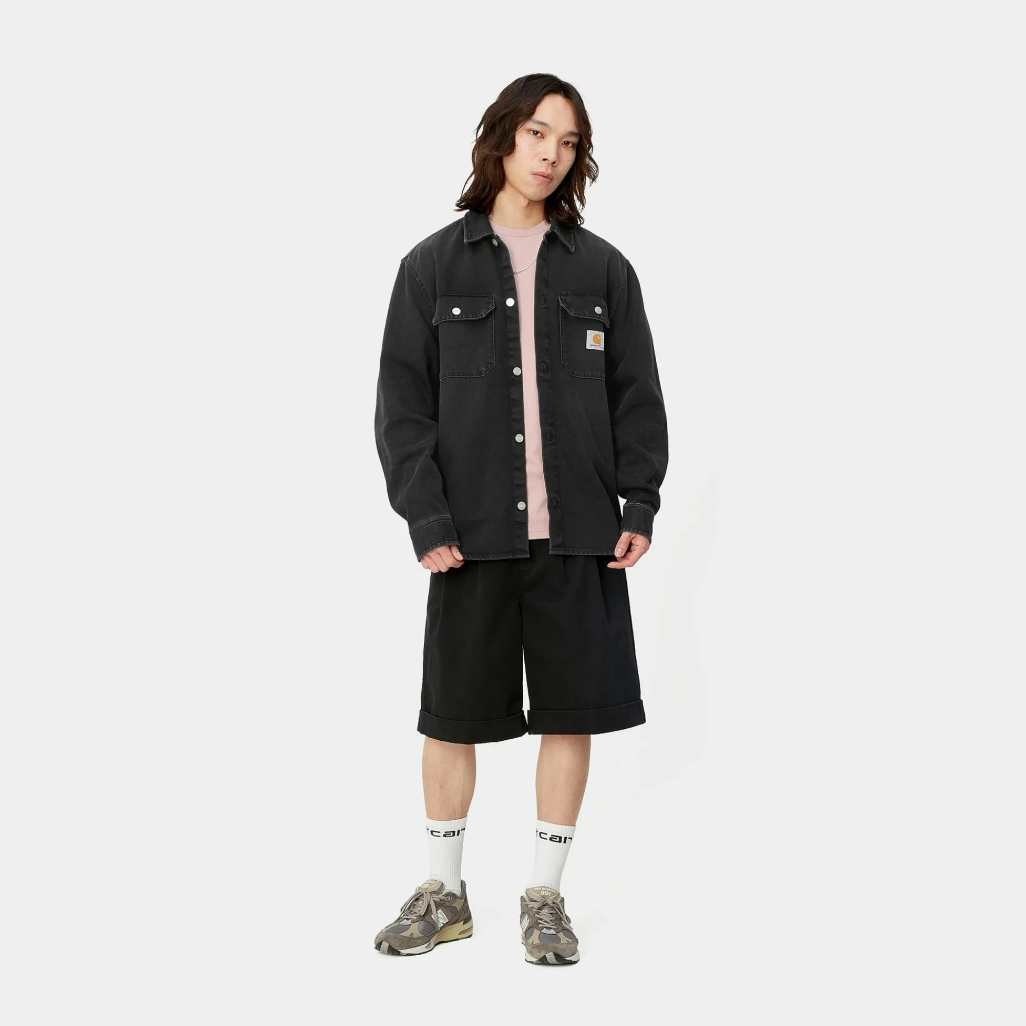 Carhartt WIP Shirts>Harvey Shirt Jac