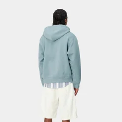 Carhartt WIP Core Products>Hooded American Script Jacket