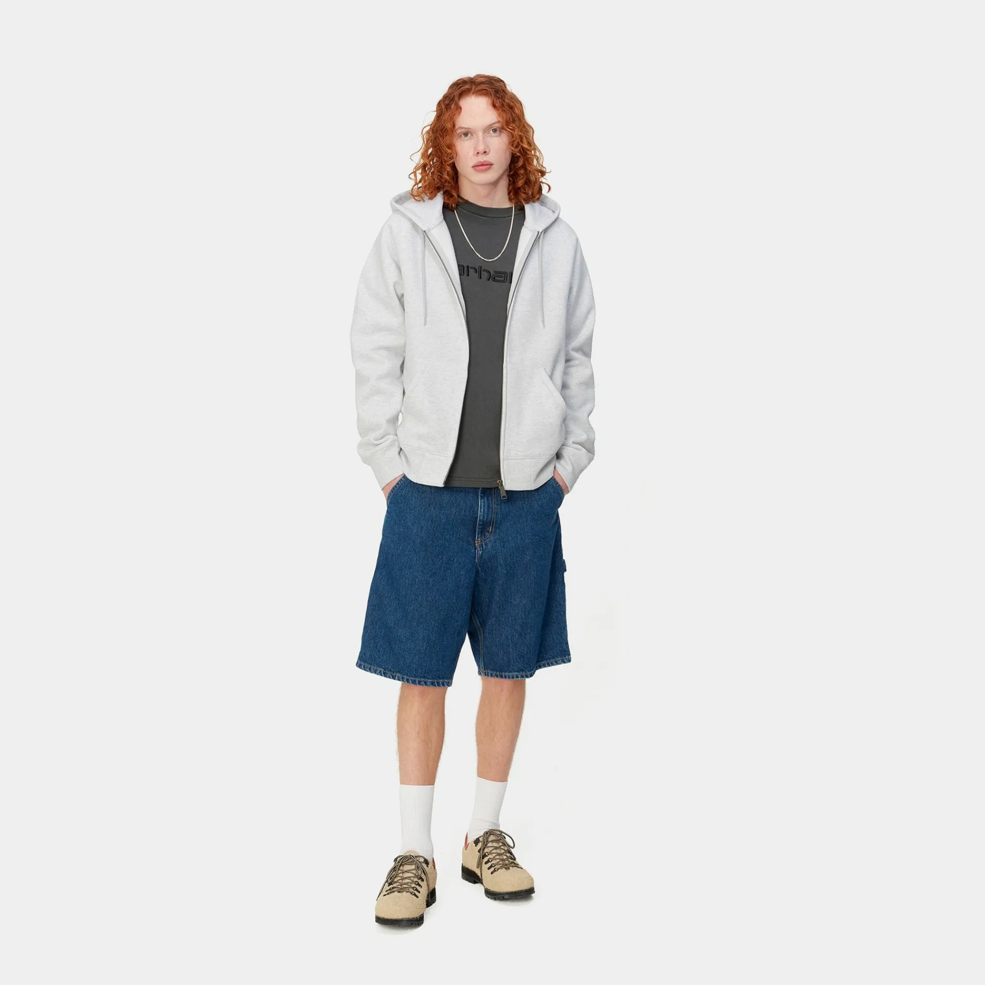 Carhartt WIP Sweats>Hooded Chase Jacket