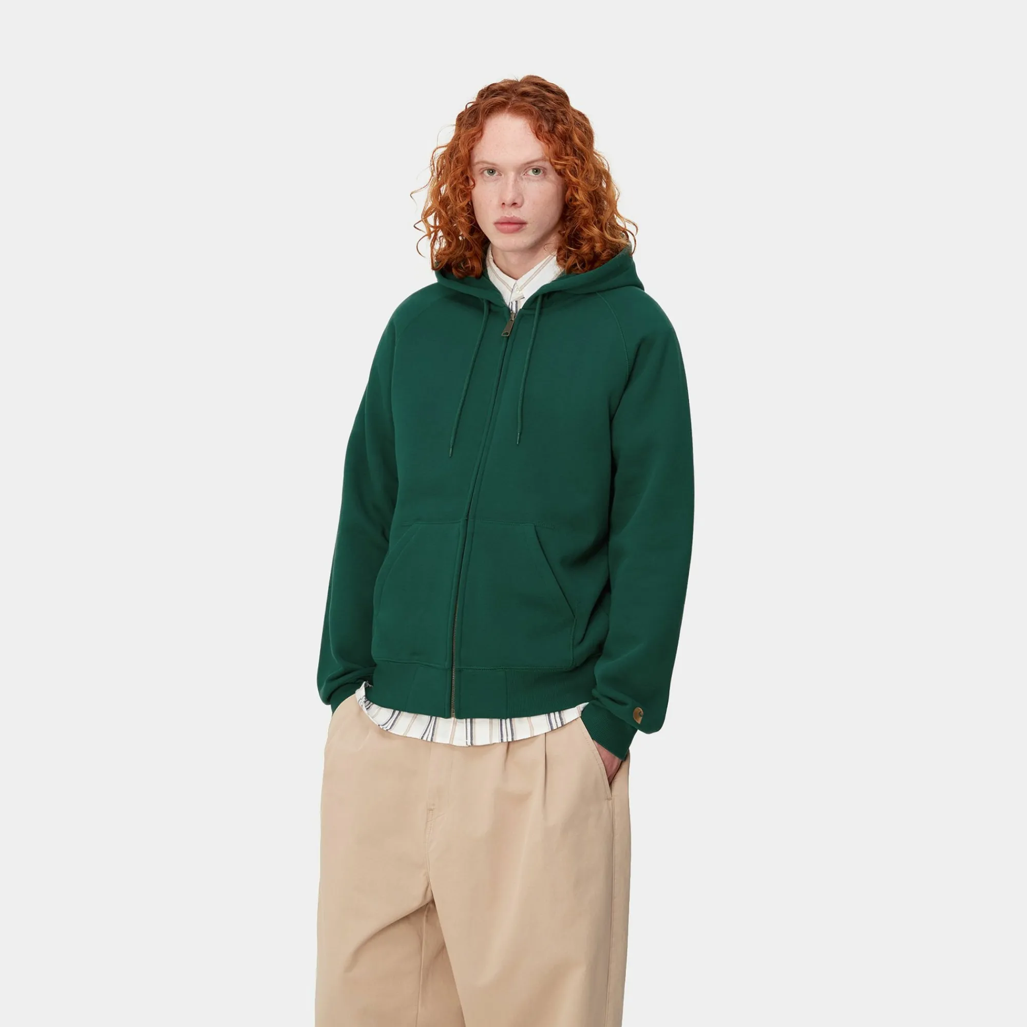Carhartt WIP Sweats>Hooded Chase Jacket