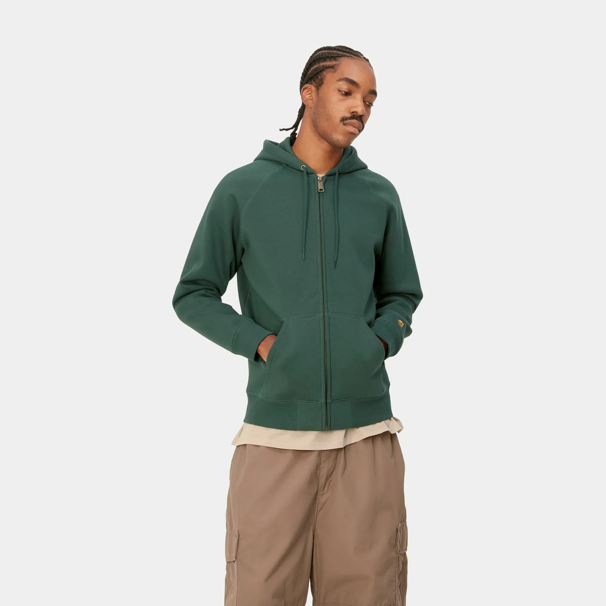 Carhartt WIP Sweats>Hooded Chase Jacket