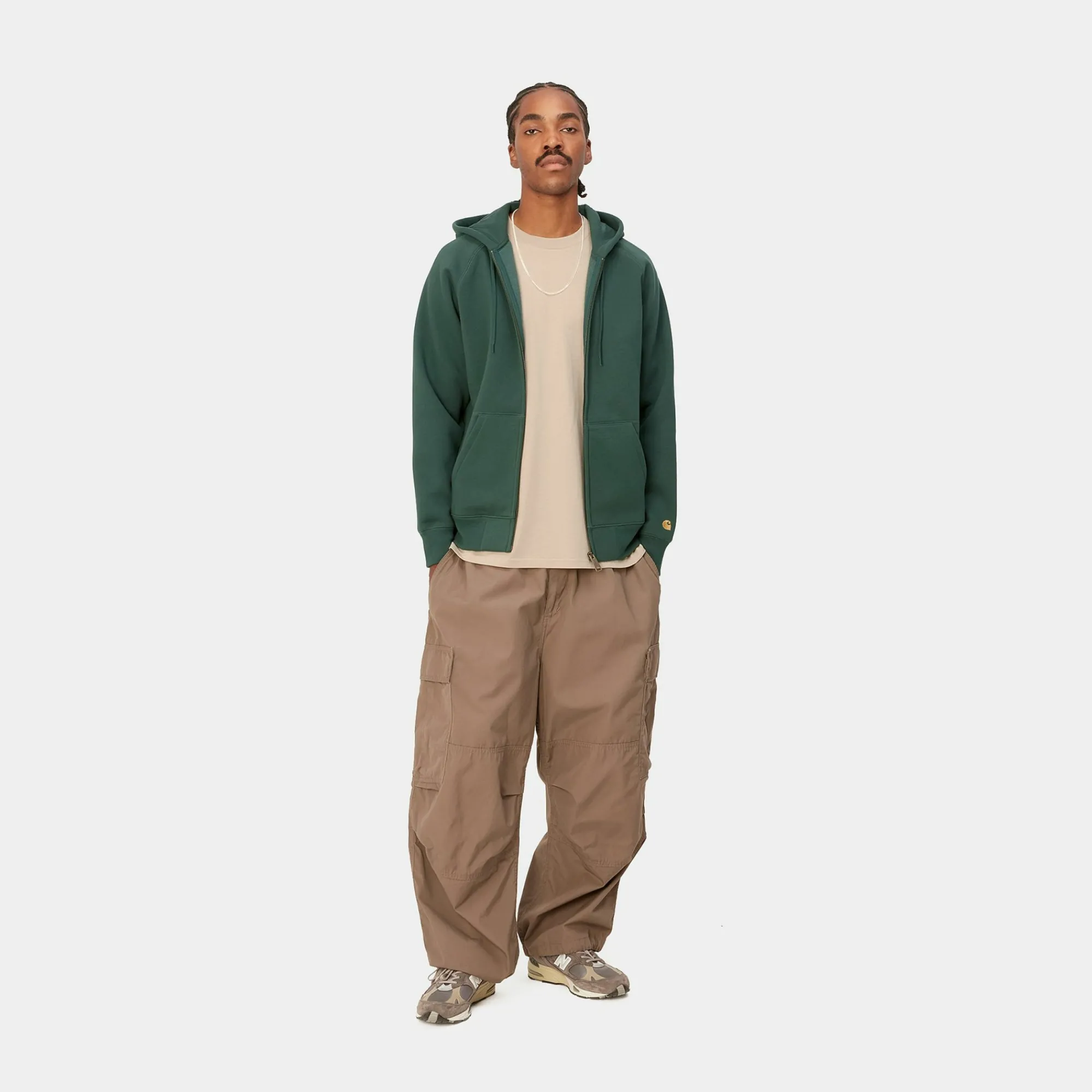 Carhartt WIP Sweats>Hooded Chase Jacket