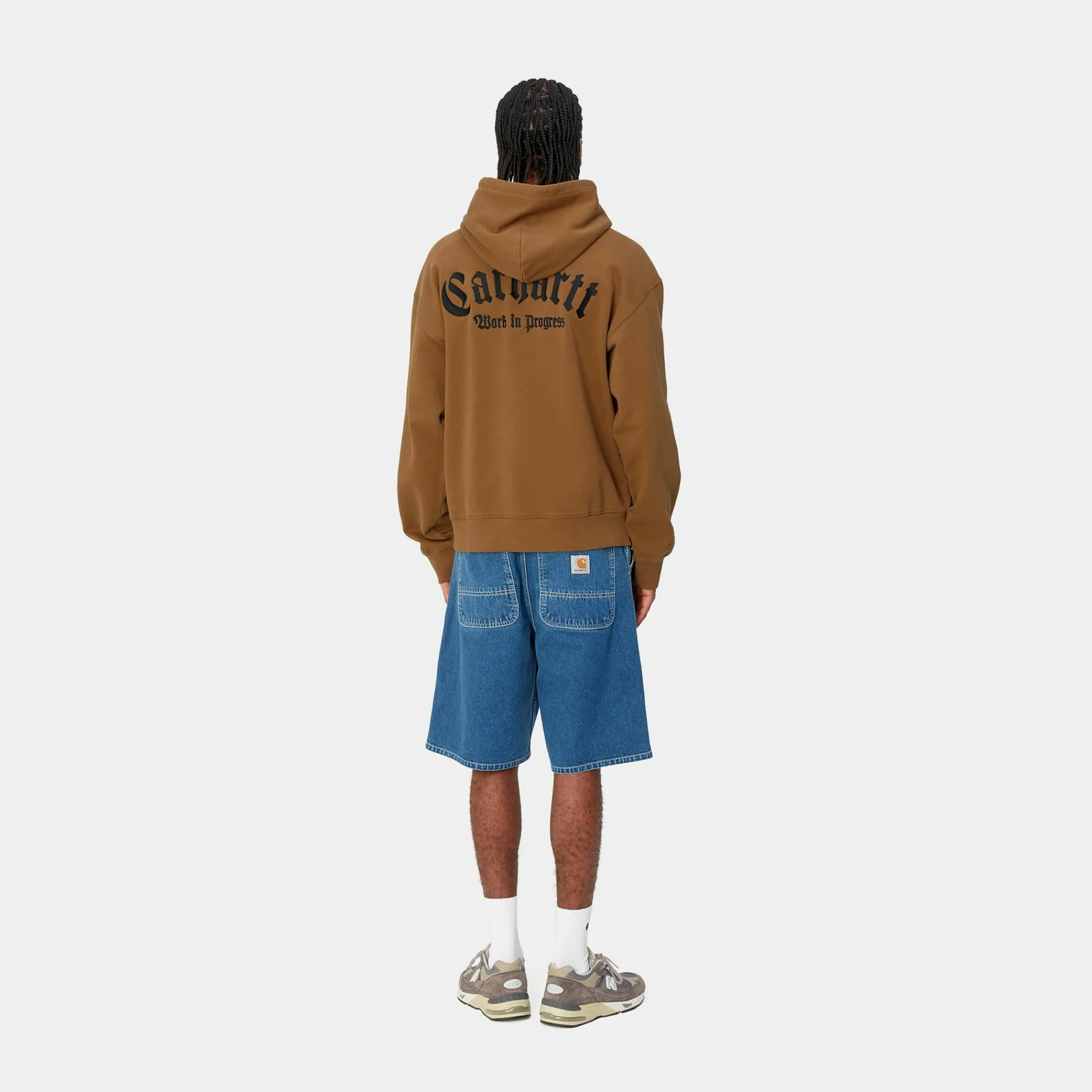Carhartt WIP Sweats>Hooded Onyx Script Sweat