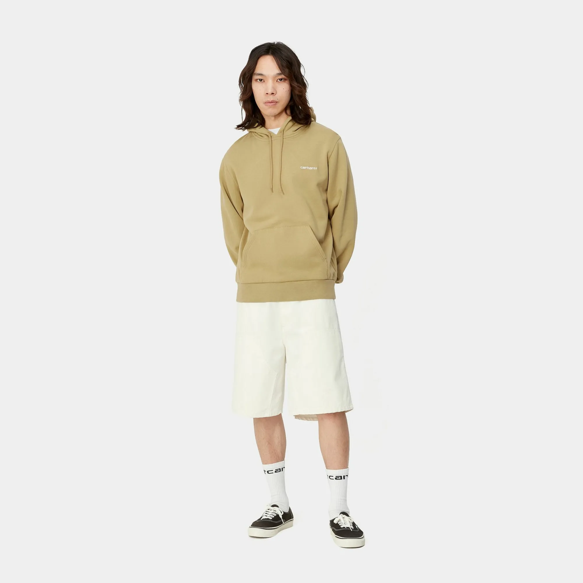 Carhartt WIP Sweats>Hooded Script Embroidery Sweat