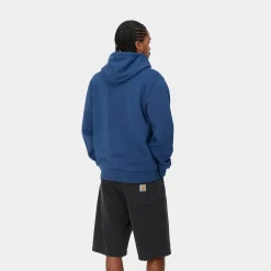 Carhartt WIP Sweats>Hooded Script Embroidery Sweat
