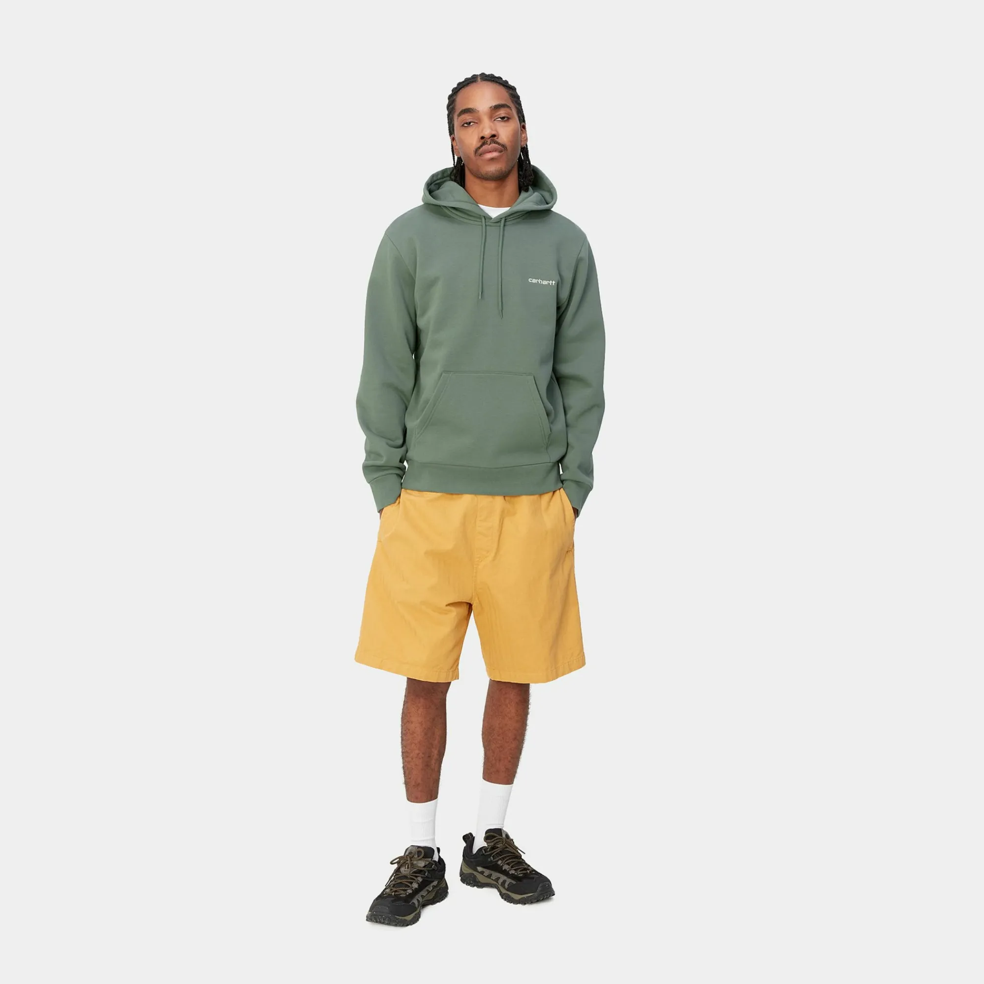 Carhartt WIP Sweats>Hooded Script Embroidery Sweat