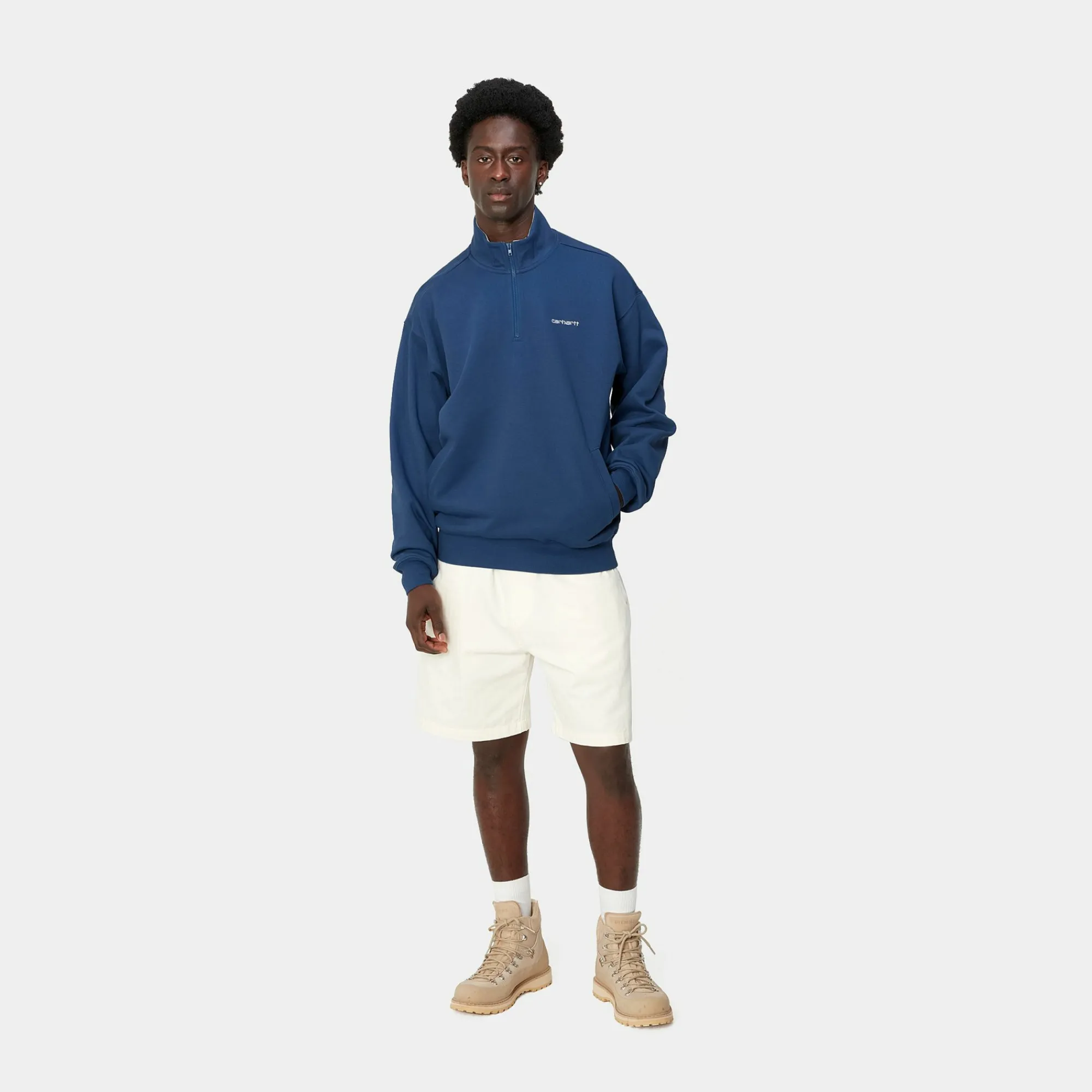 Carhartt WIP Sweats>L/S Adam Half-Zip Sweatshirt