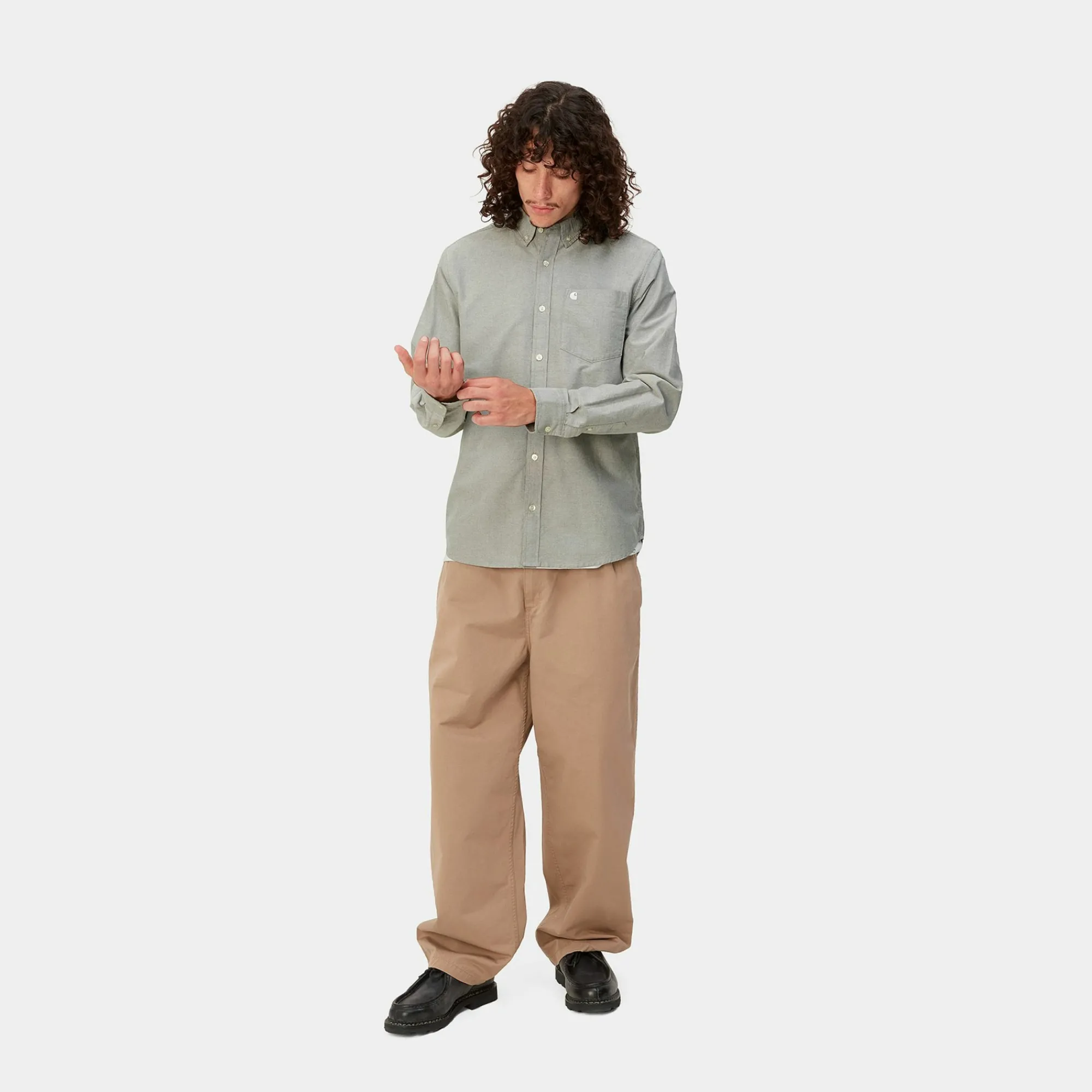 Carhartt WIP Shirts>L/S C-Logo Shirt