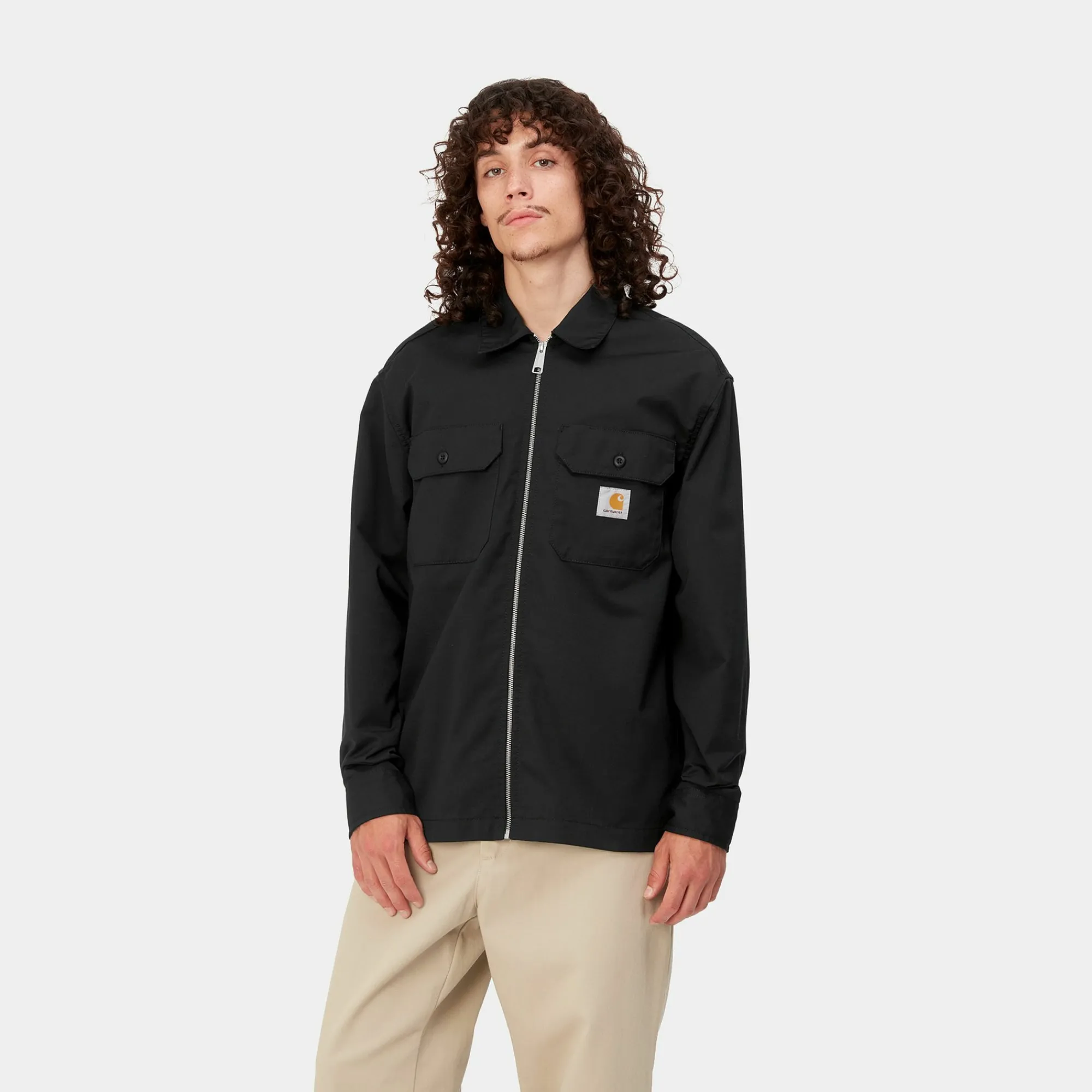Carhartt WIP Jackets & Vests>L/S Craft Zip Shirt