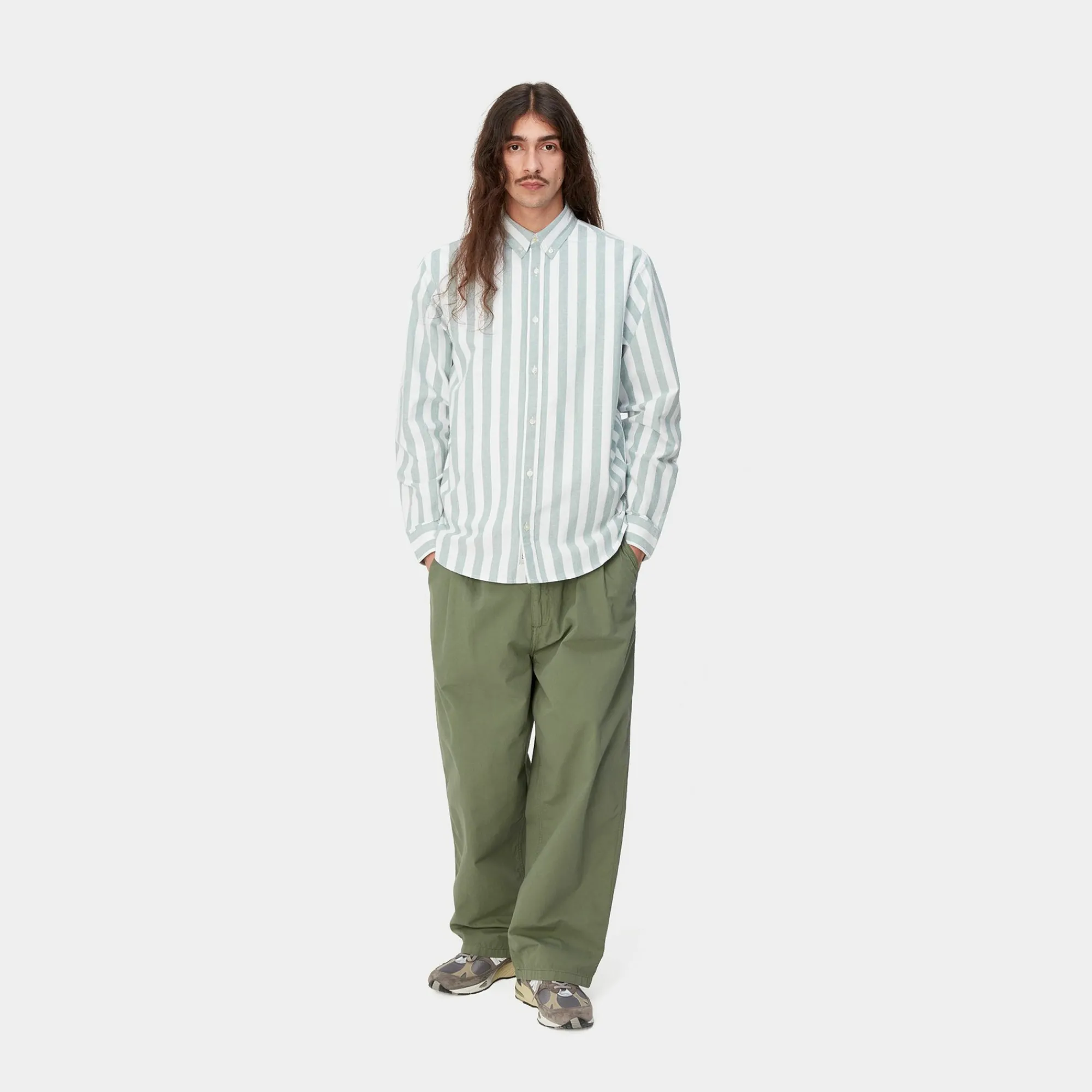 Carhartt WIP Shirts>L/S Dillion Shirt