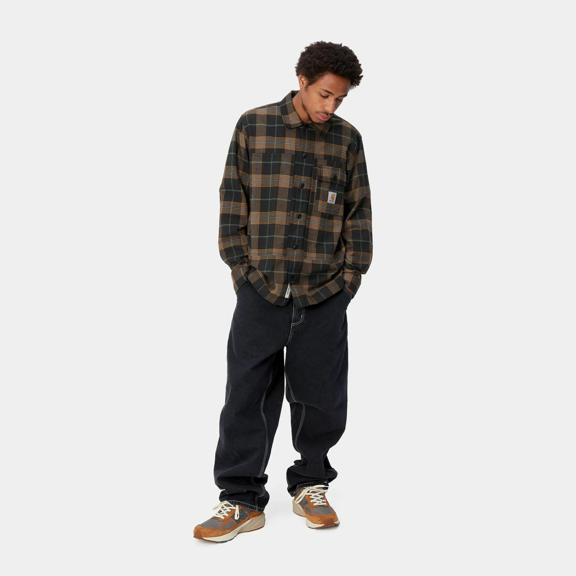 Carhartt WIP Shirts>L/S Hadley Shirt