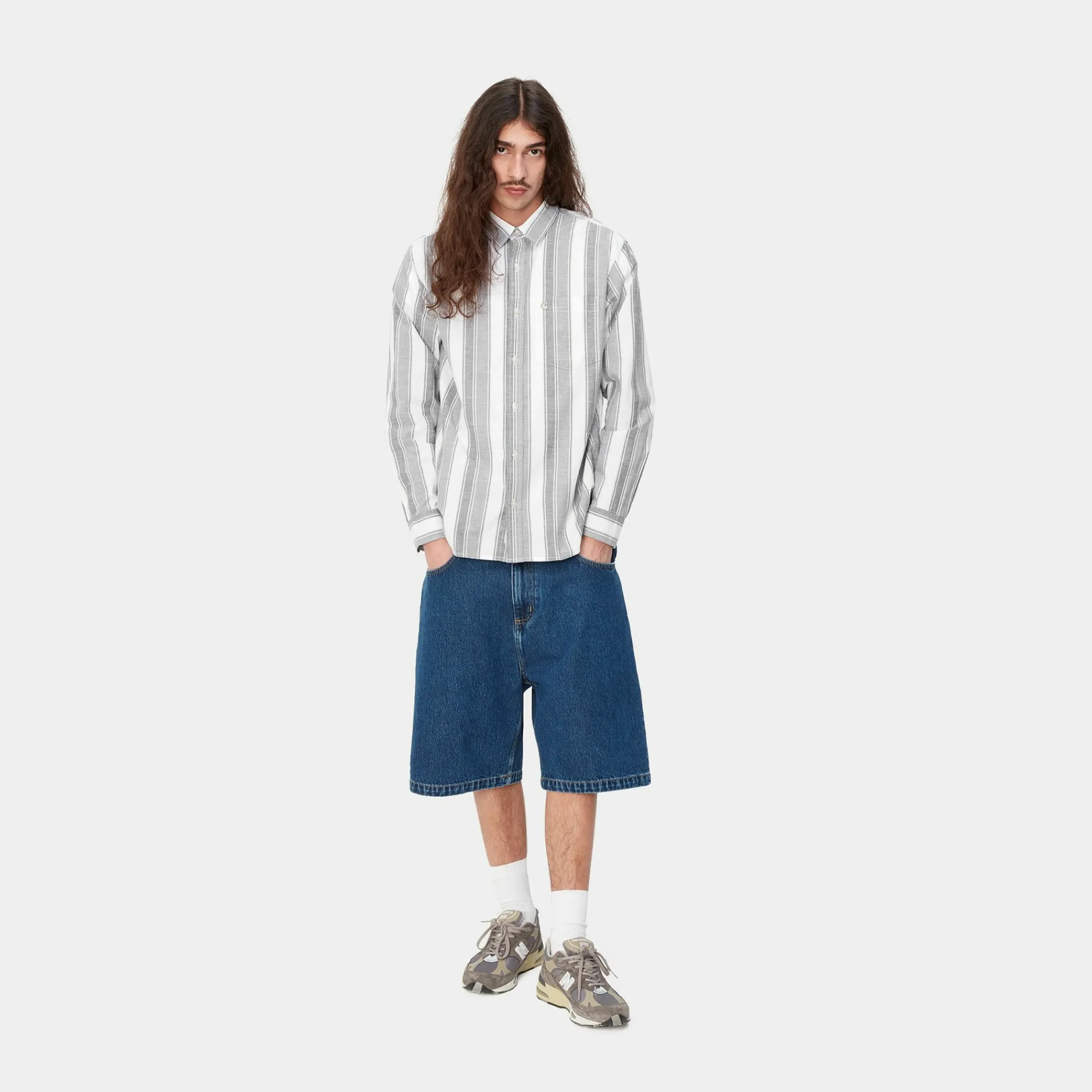 Carhartt WIP Shirts>L/S Kendricks Shirt