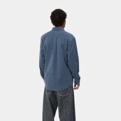 Carhartt WIP Shirts>L/S Madison Fine Cord Shirt