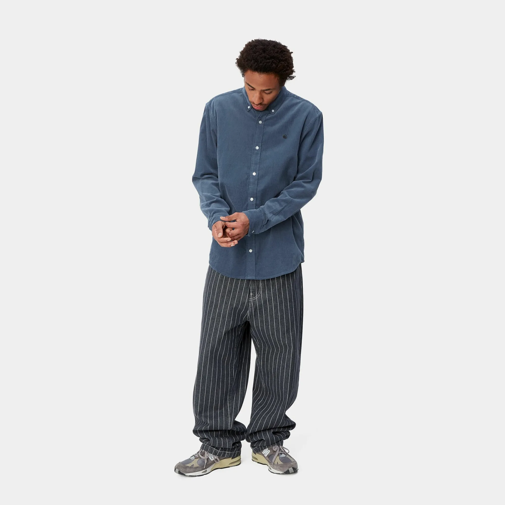 Carhartt WIP Shirts>L/S Madison Fine Cord Shirt