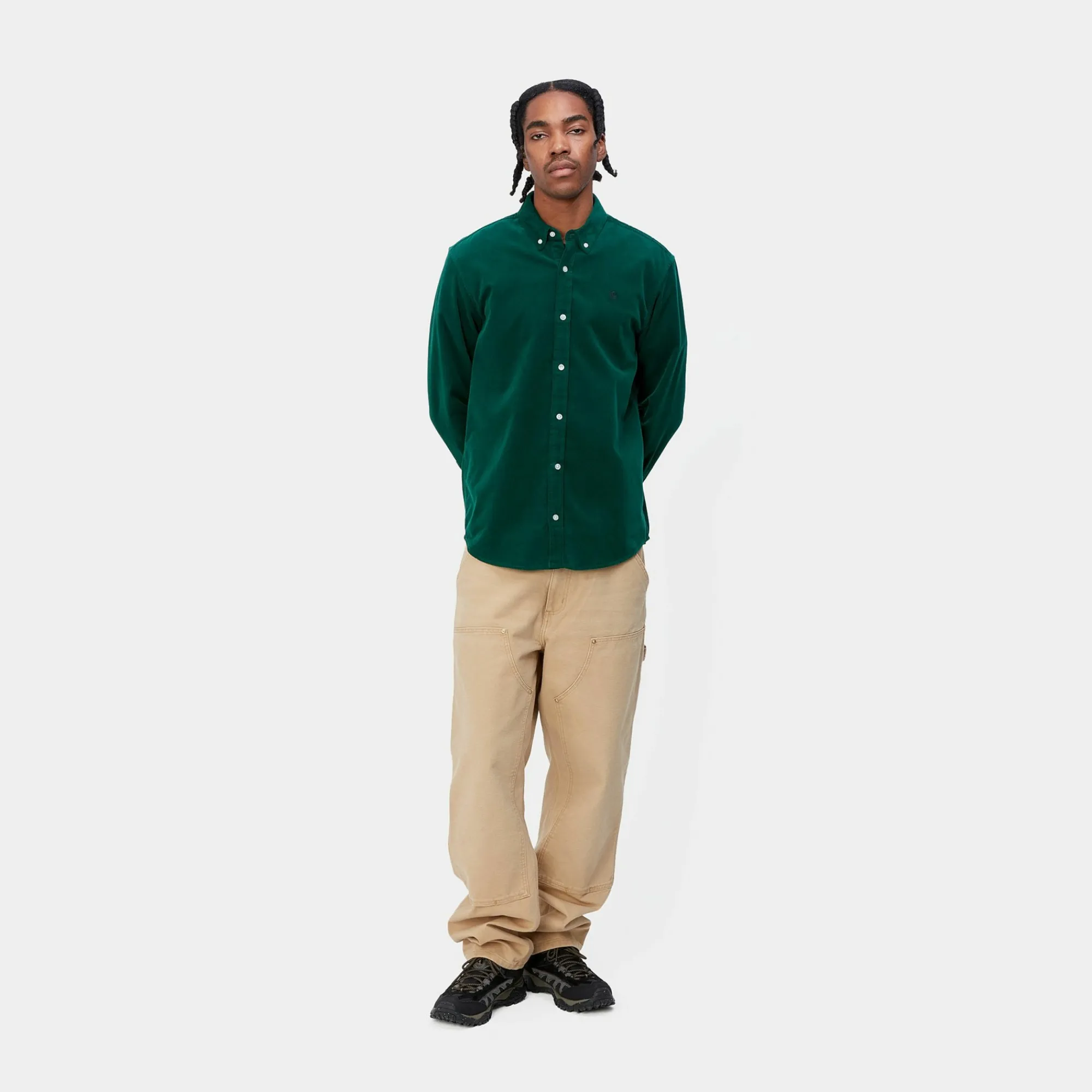 Carhartt WIP Shirts>L/S Madison Fine Cord Shirt