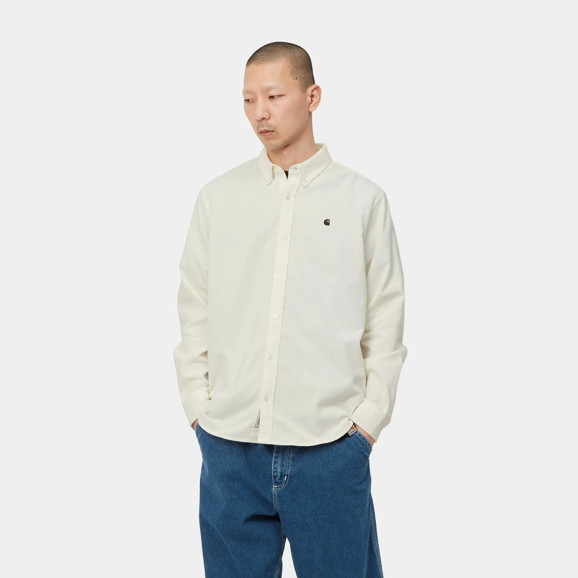 Carhartt WIP Shirts>L/S Madison Fine Cord Shirt