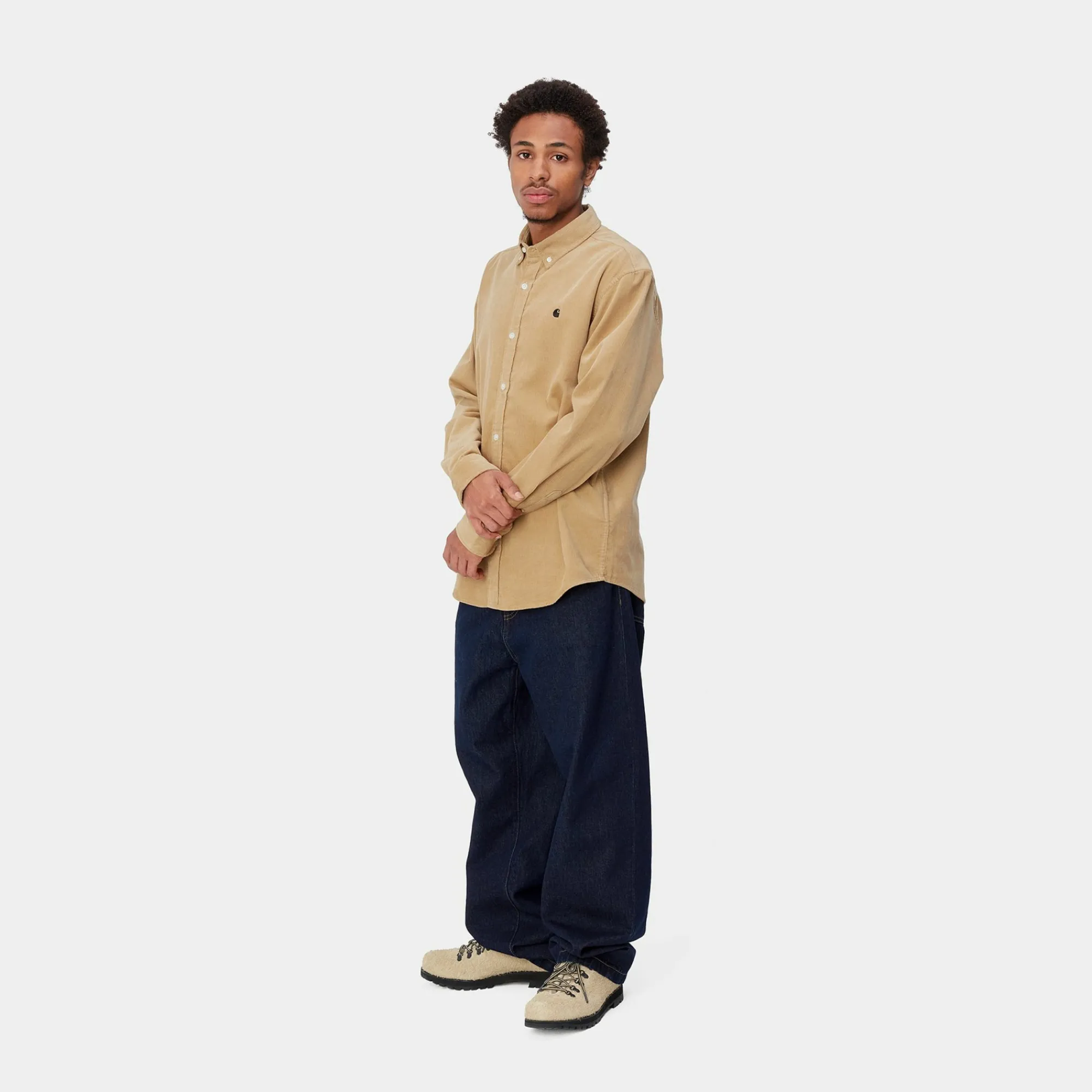 Carhartt WIP Shirts>L/S Madison Fine Cord Shirt