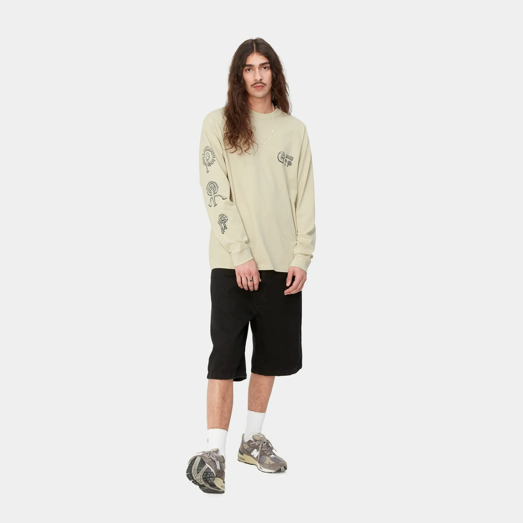 Carhartt WIP T-Shirts & Polos>L/S Mimetolith T-Shirt