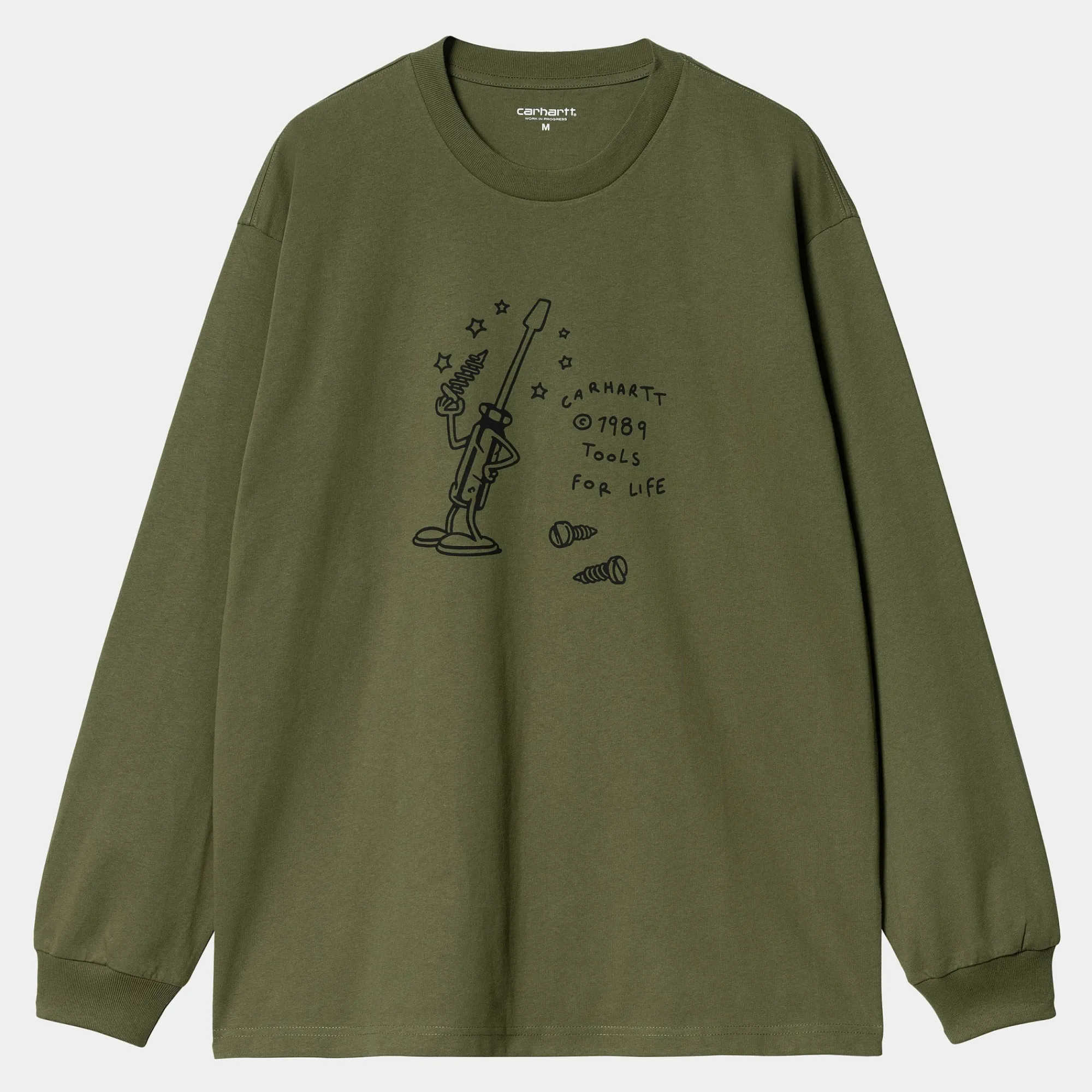 Carhartt WIP T-Shirts & Polos>L/S Tools For Life T-Shirt