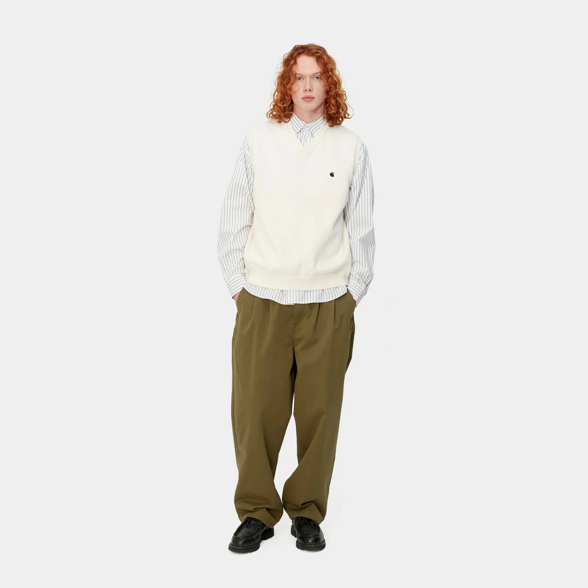 Carhartt WIP Knits>Madison Vest Sweater