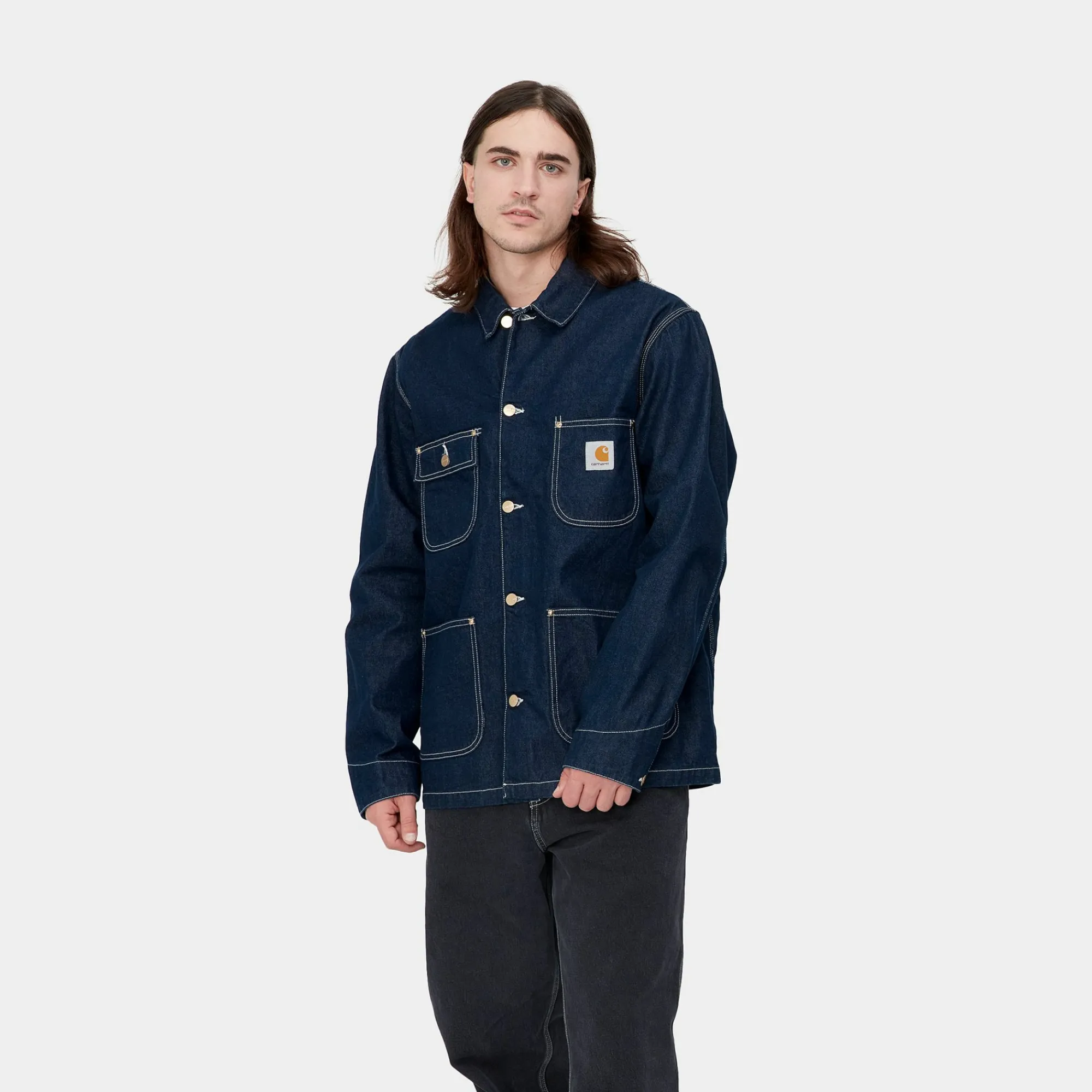 Carhartt WIP Denim>Og Chore Coat