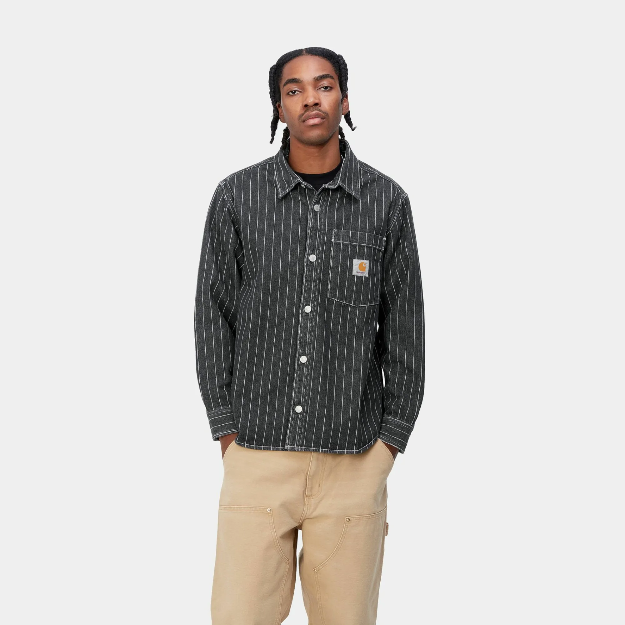Carhartt WIP Denim>Orlean Shirt Jac