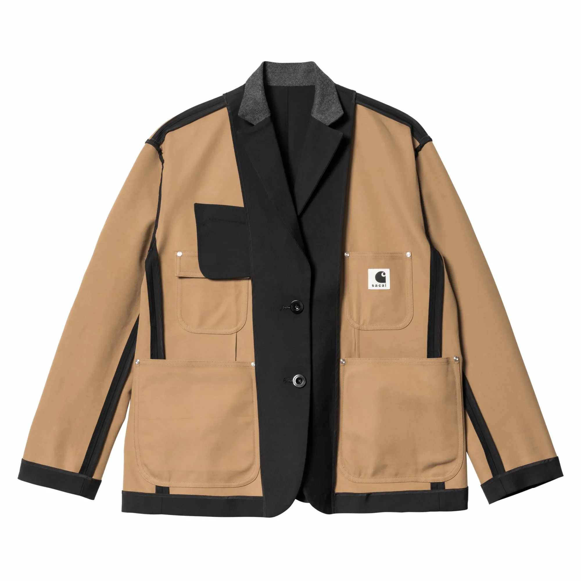Carhartt WIP Collaborations>Sacai X Suiting Bonding Jacket