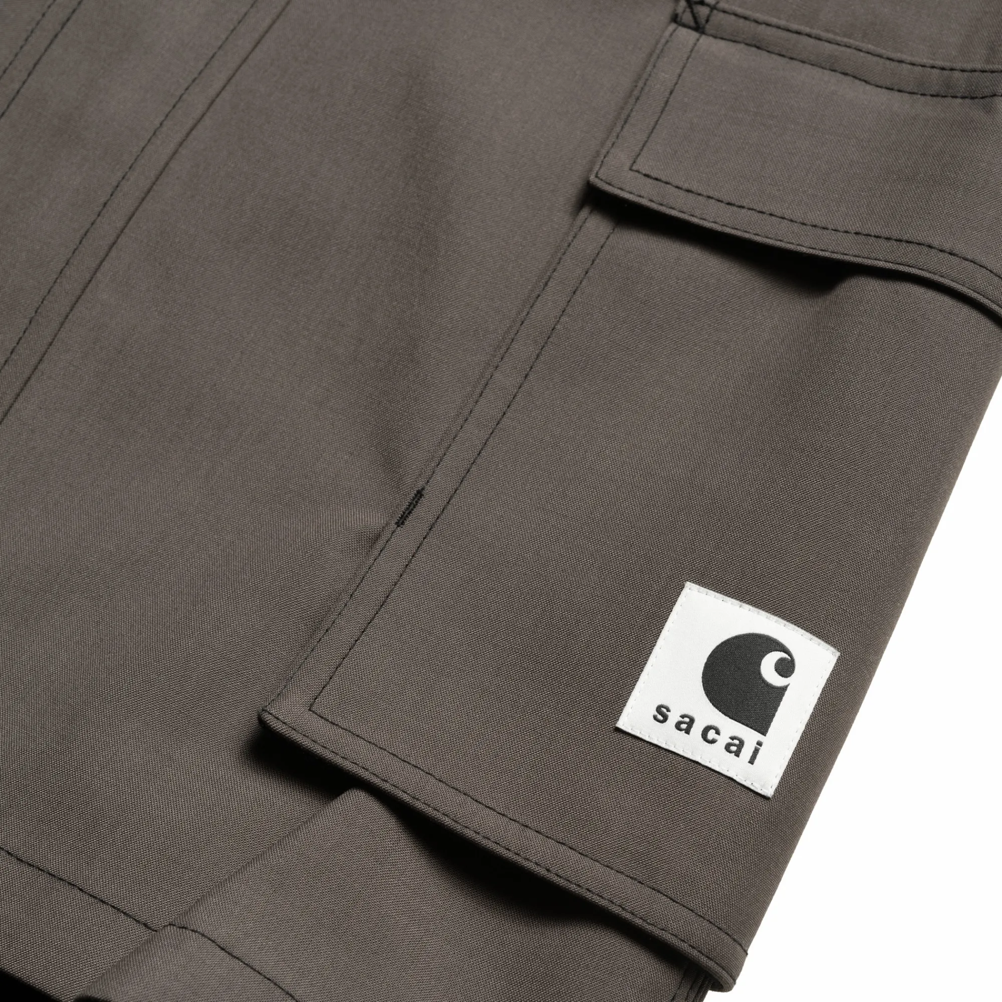 Carhartt WIP Collaborations>Sacai X W' Suiting Bonding Skirt