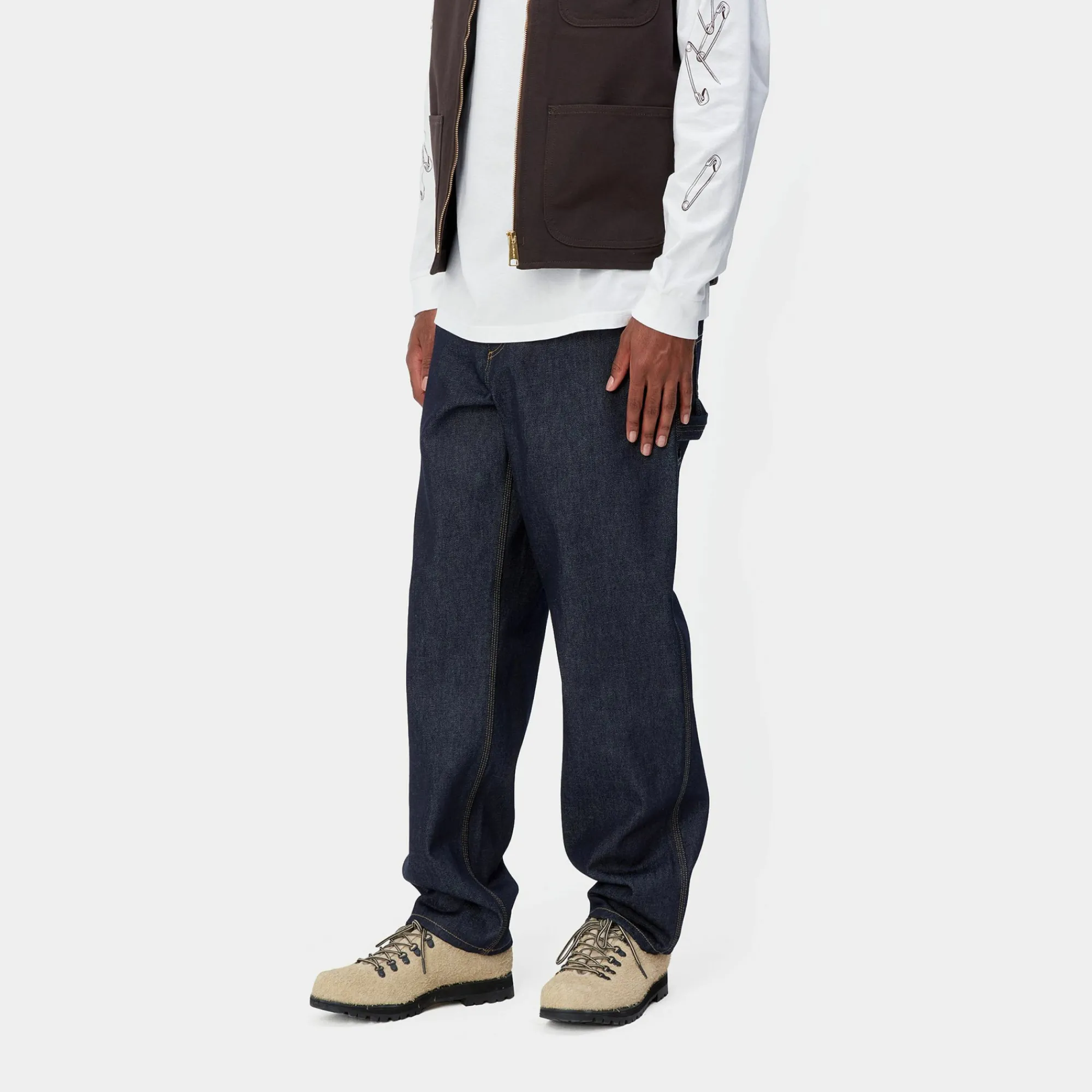 Carhartt WIP Denim>Single Knee Pant
