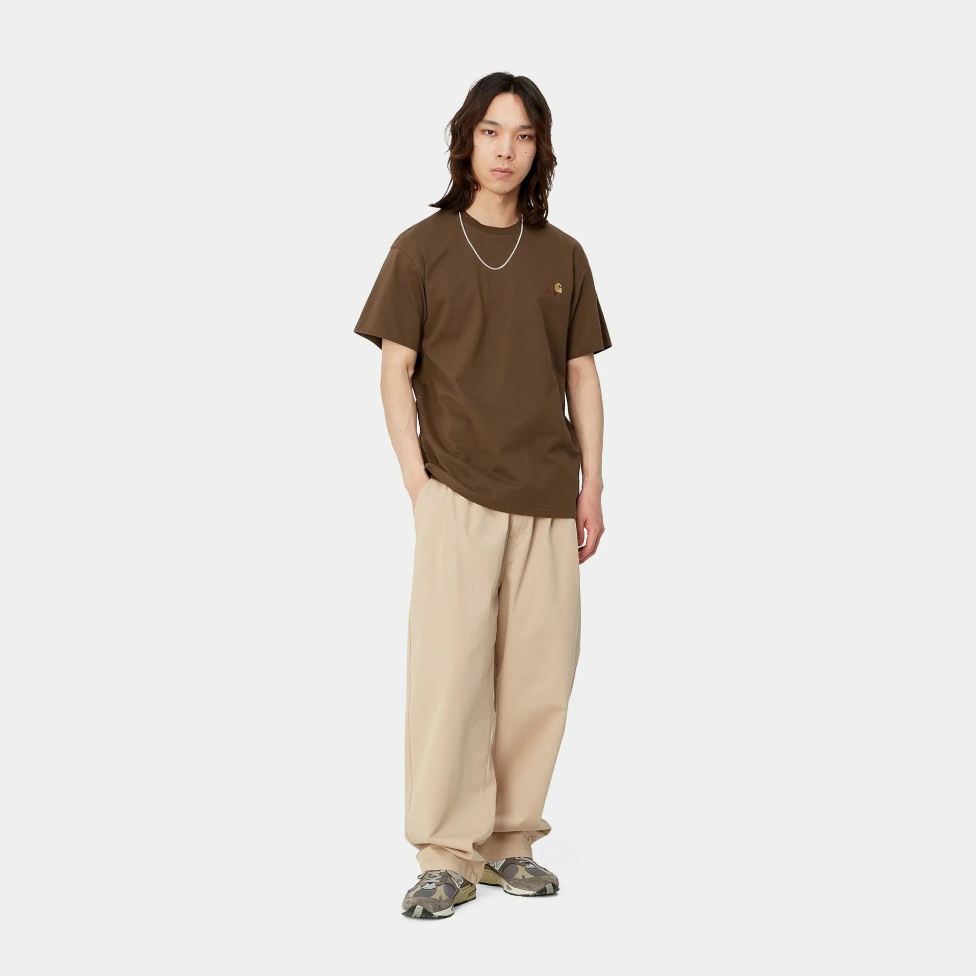 Carhartt WIP Core Products>S/S American Script T-Shirt