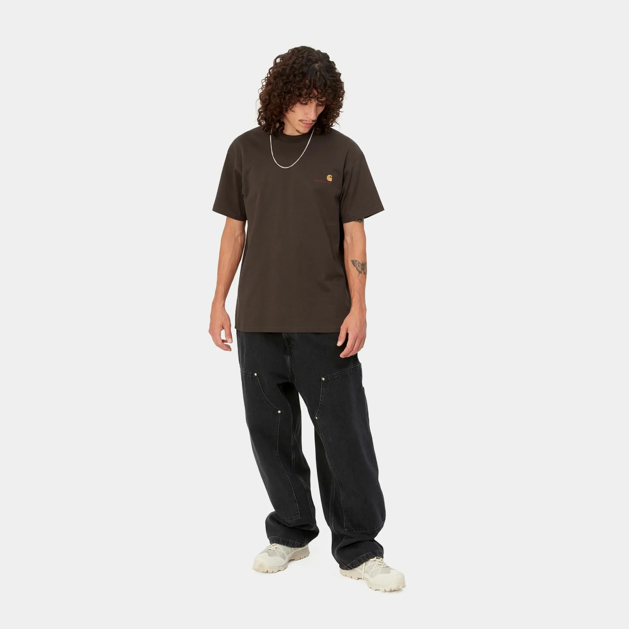 Carhartt WIP Core Products>S/S American Script T-Shirt