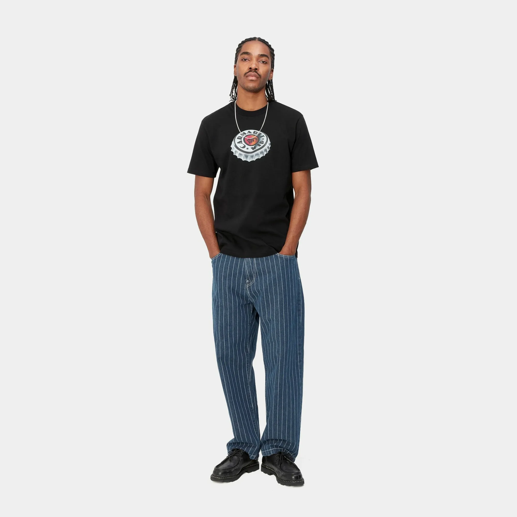 Carhartt WIP T-Shirts & Polos>S/S Bottle Cap T-Shirt
