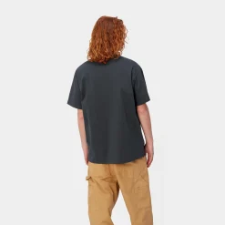 Carhartt WIP T-Shirts & Polos>S/S Carhartt Embroidery Tshirt
