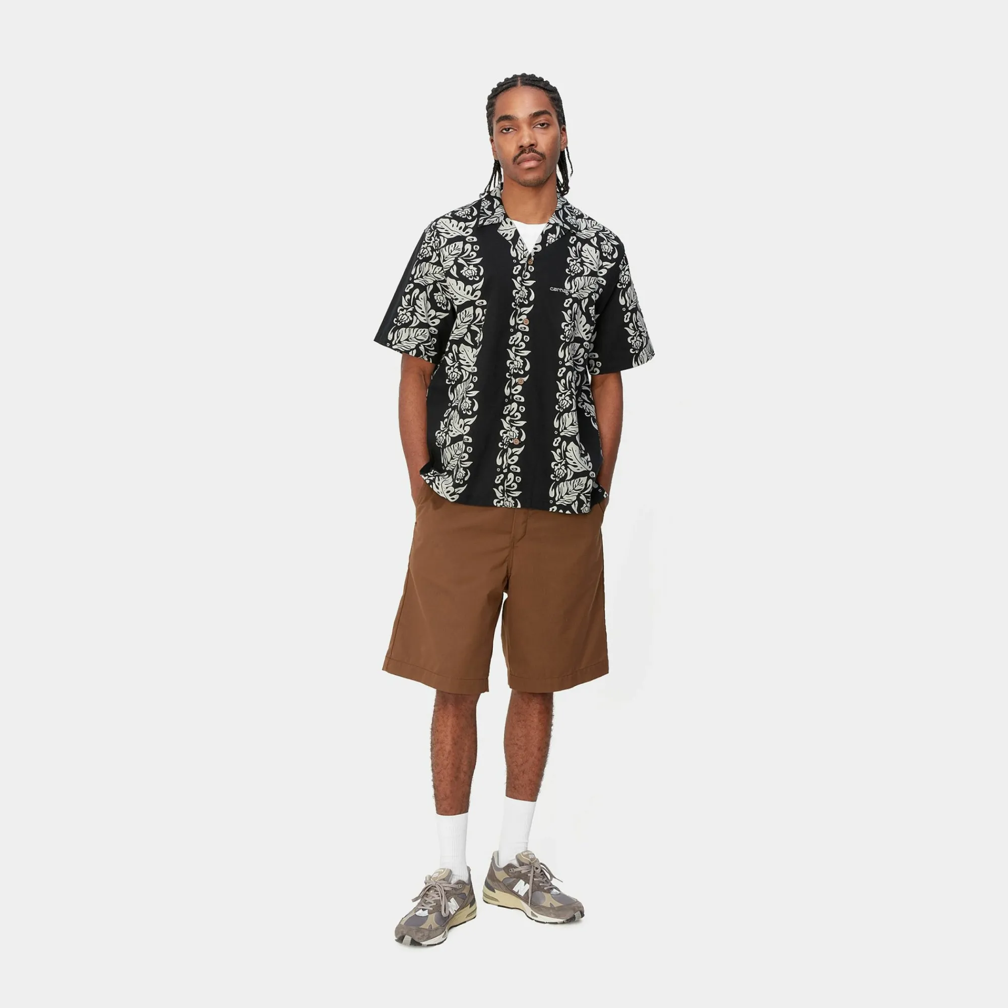 Carhartt WIP Shirts>S/S Floral Shirt