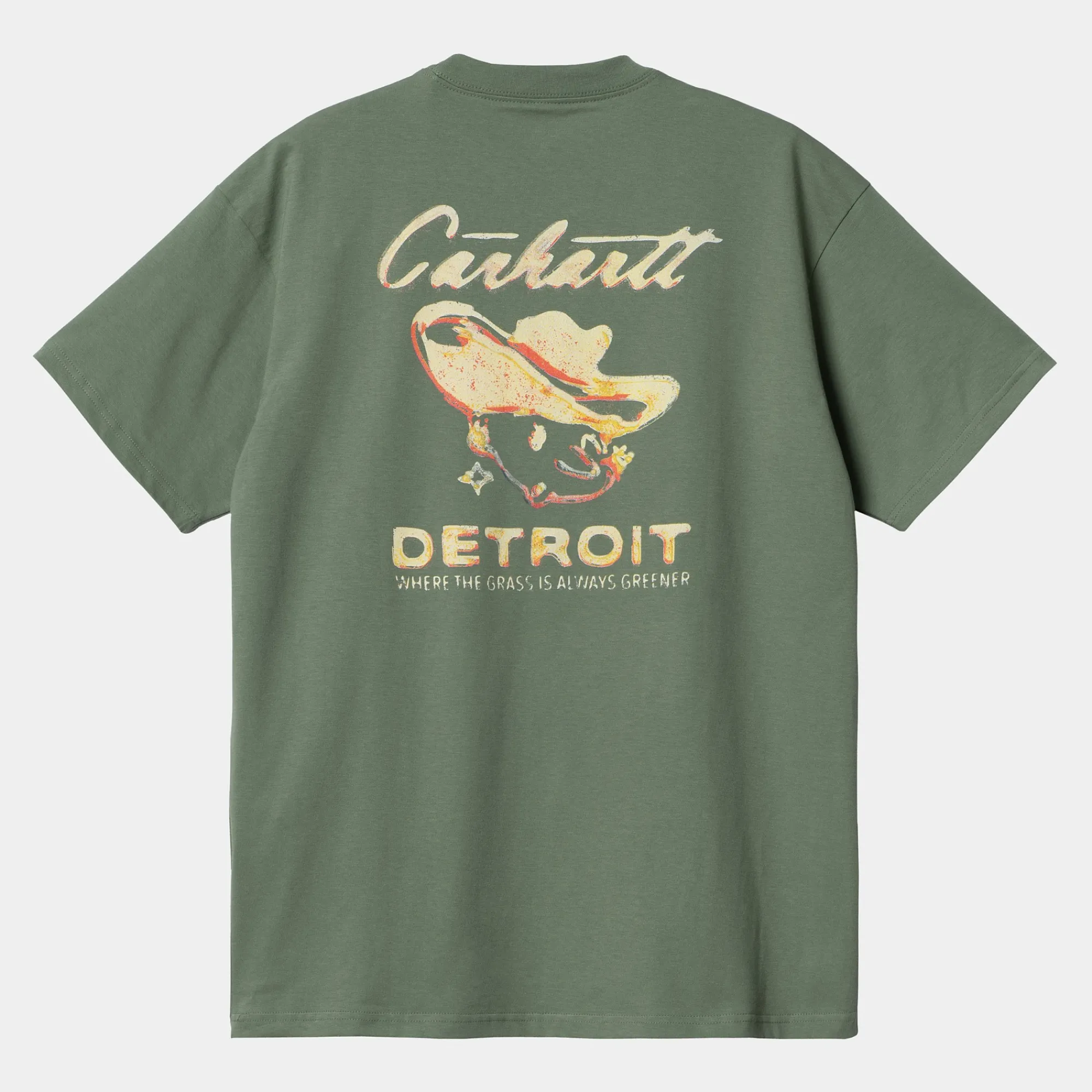 Carhartt WIP T-Shirts & Polos>S/S Green Grass T-Shirt