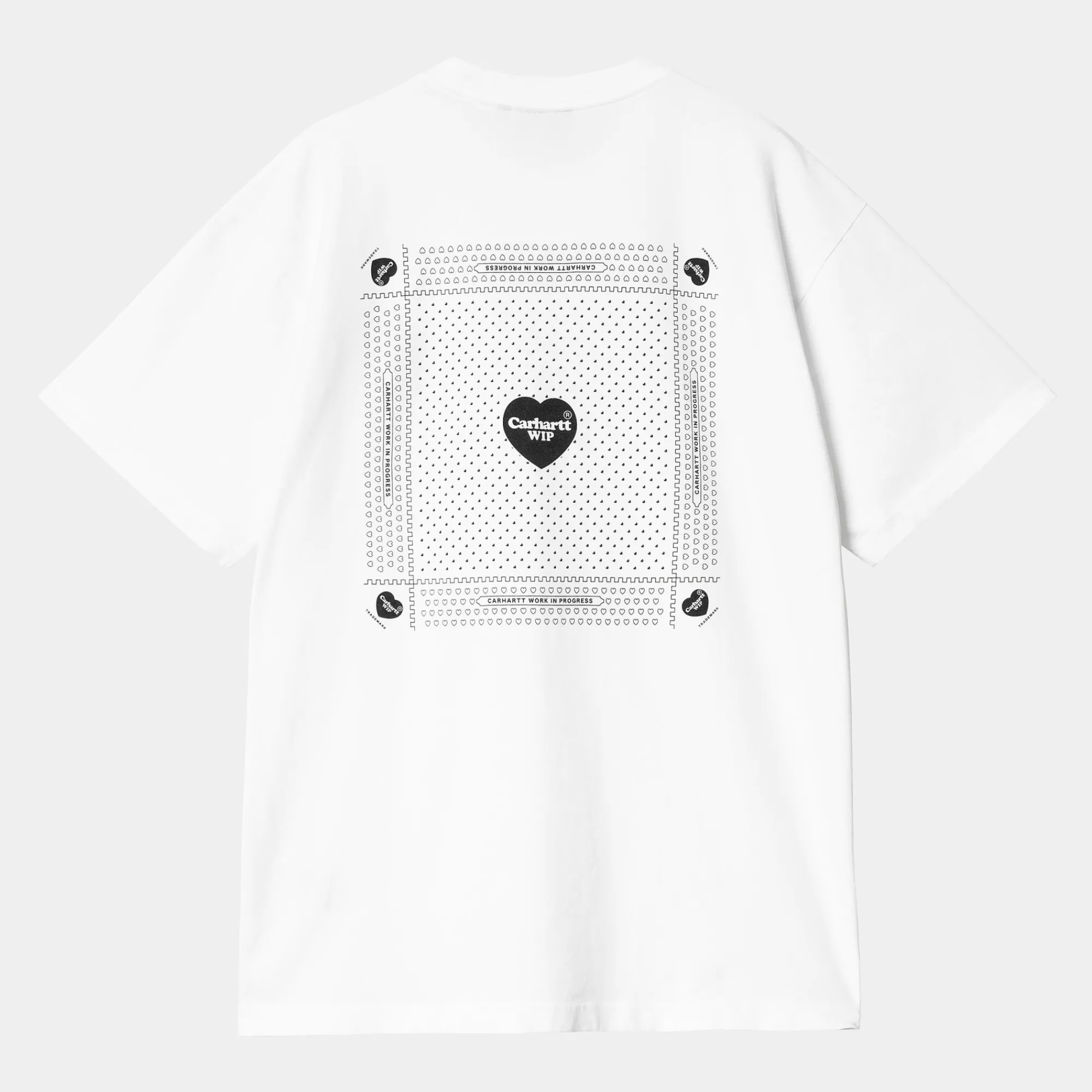 Carhartt WIP T-Shirts & Polos>S/S Heart Bandana T-Shirt
