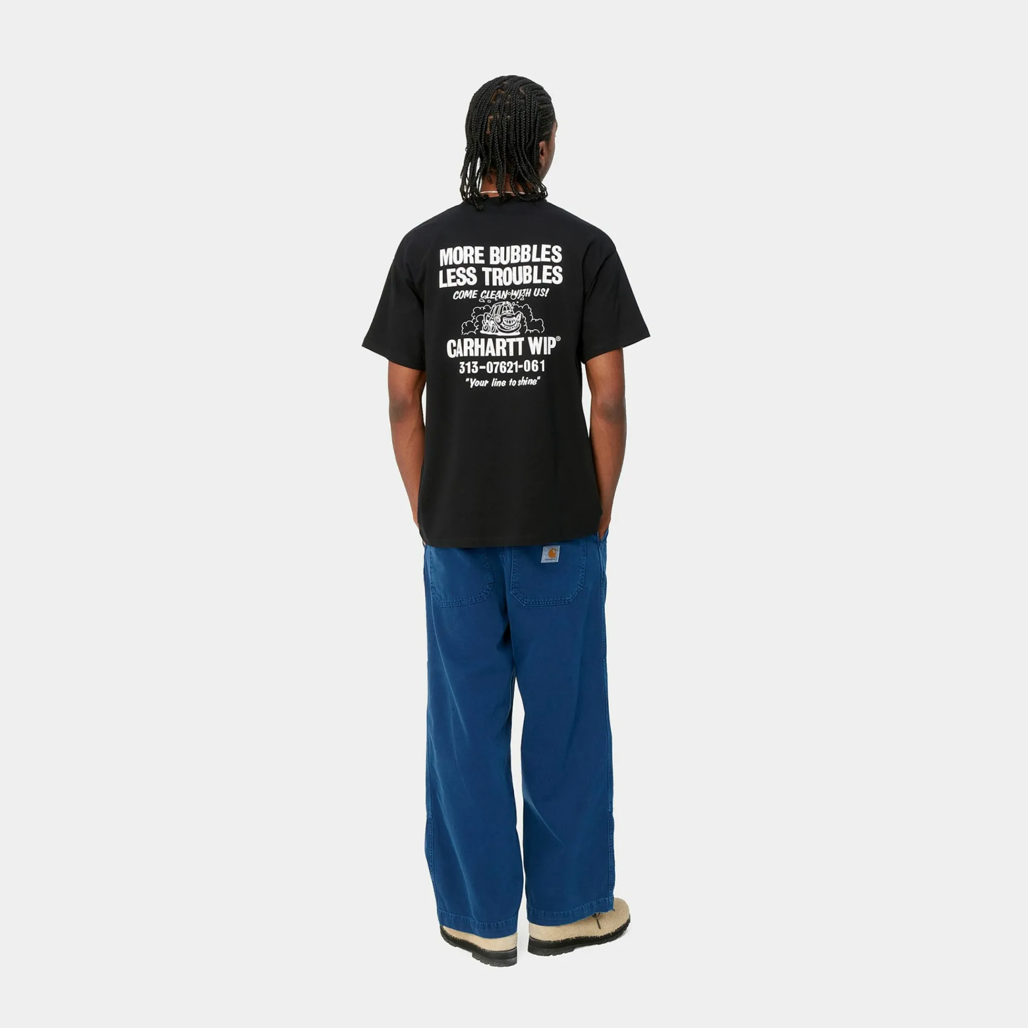 Carhartt WIP T-Shirts & Polos>S/S Less Troubles T-Shirt