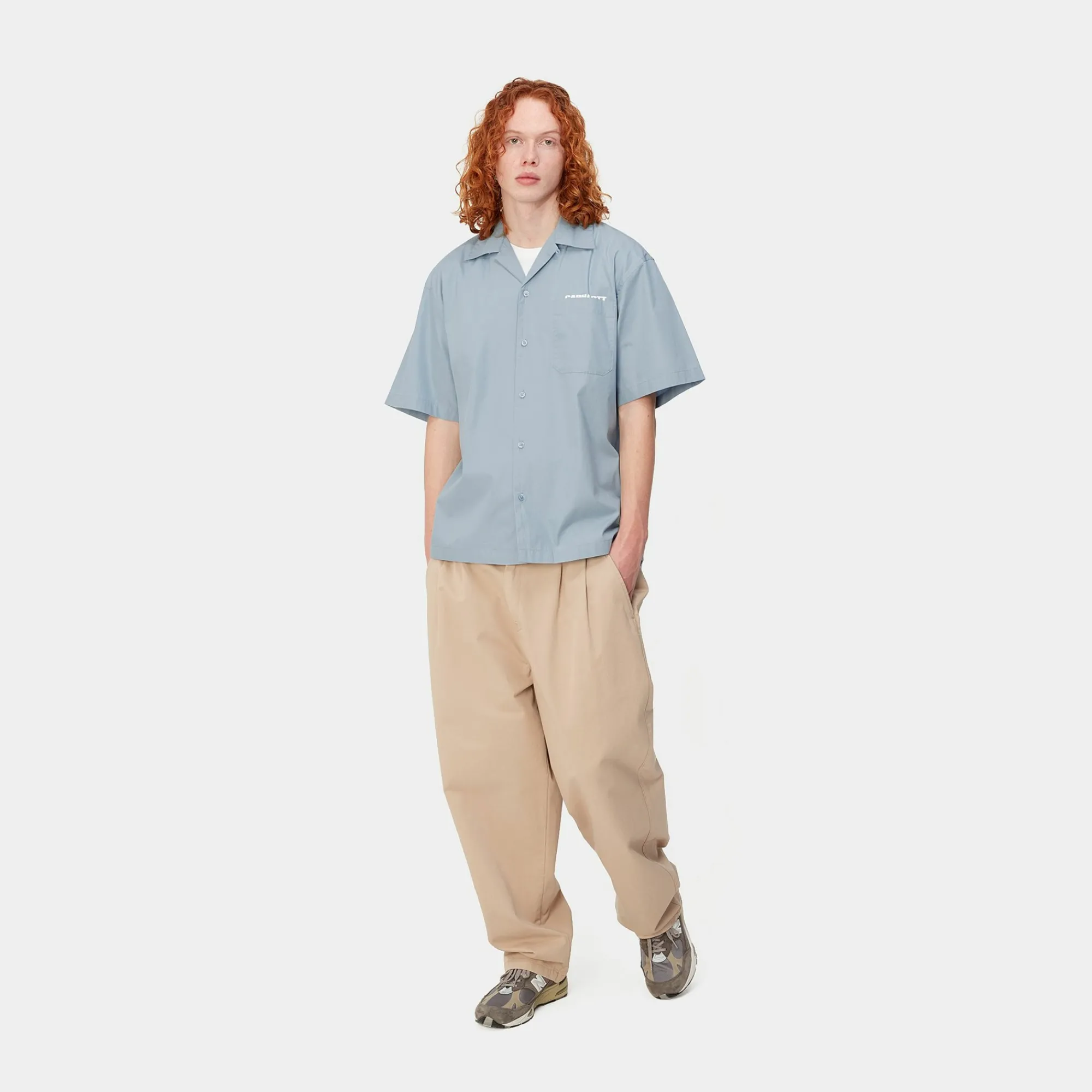 Carhartt WIP Shirts>S/S Link Script Shirt