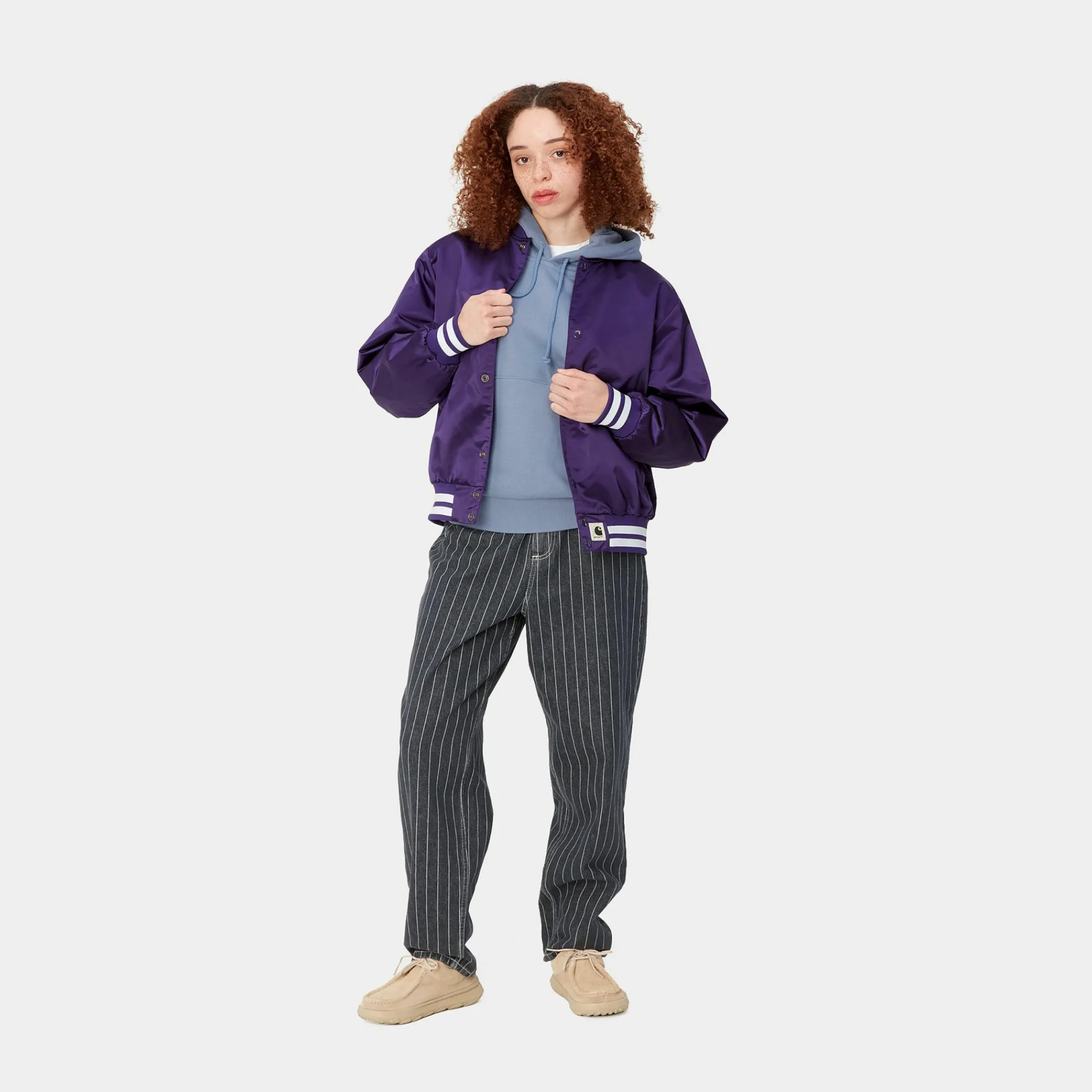 Carhartt WIP Jackets>W' Class Of 89 Bomber Jacket