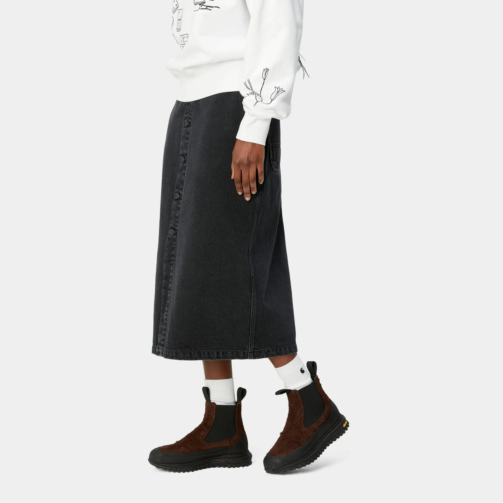 Carhartt WIP Denim>W' Colby Skirt