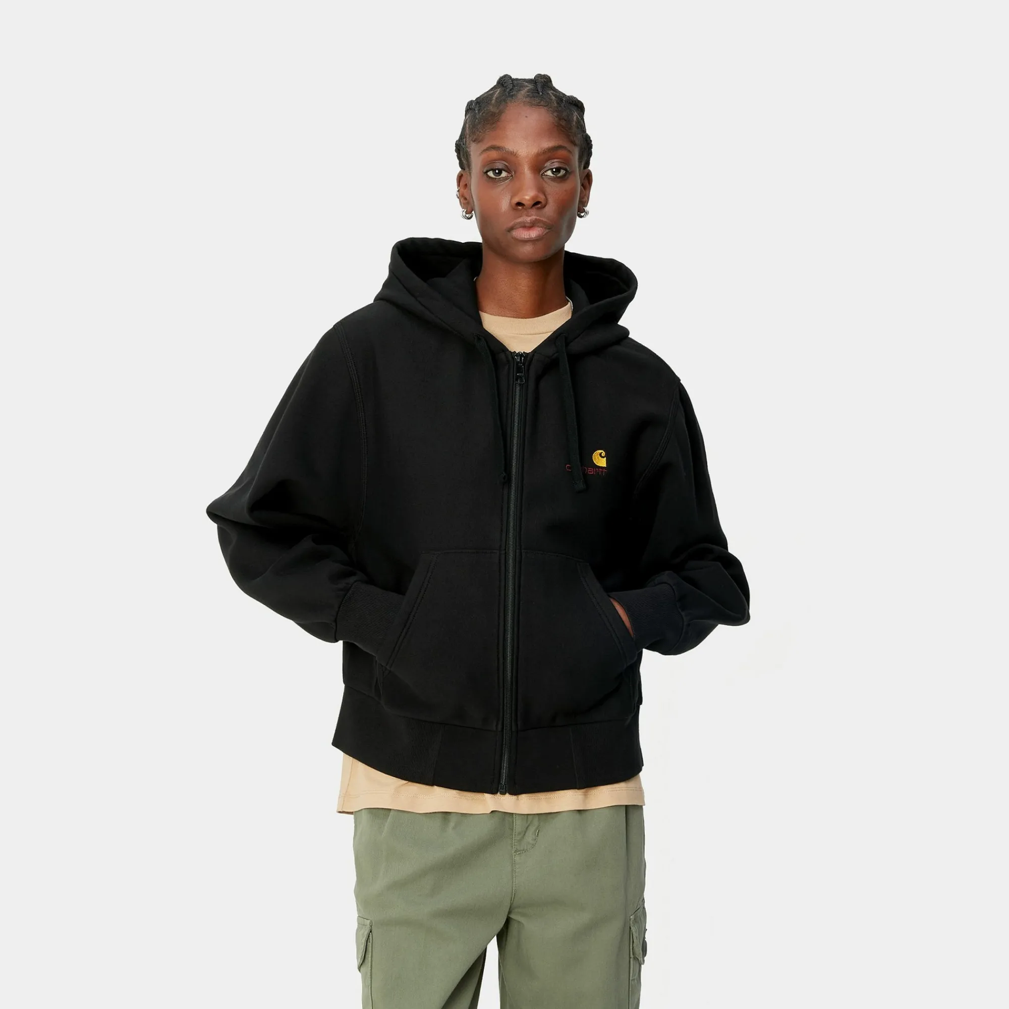 Carhartt WIP Sweats>W' Hd American Scr. Jacket