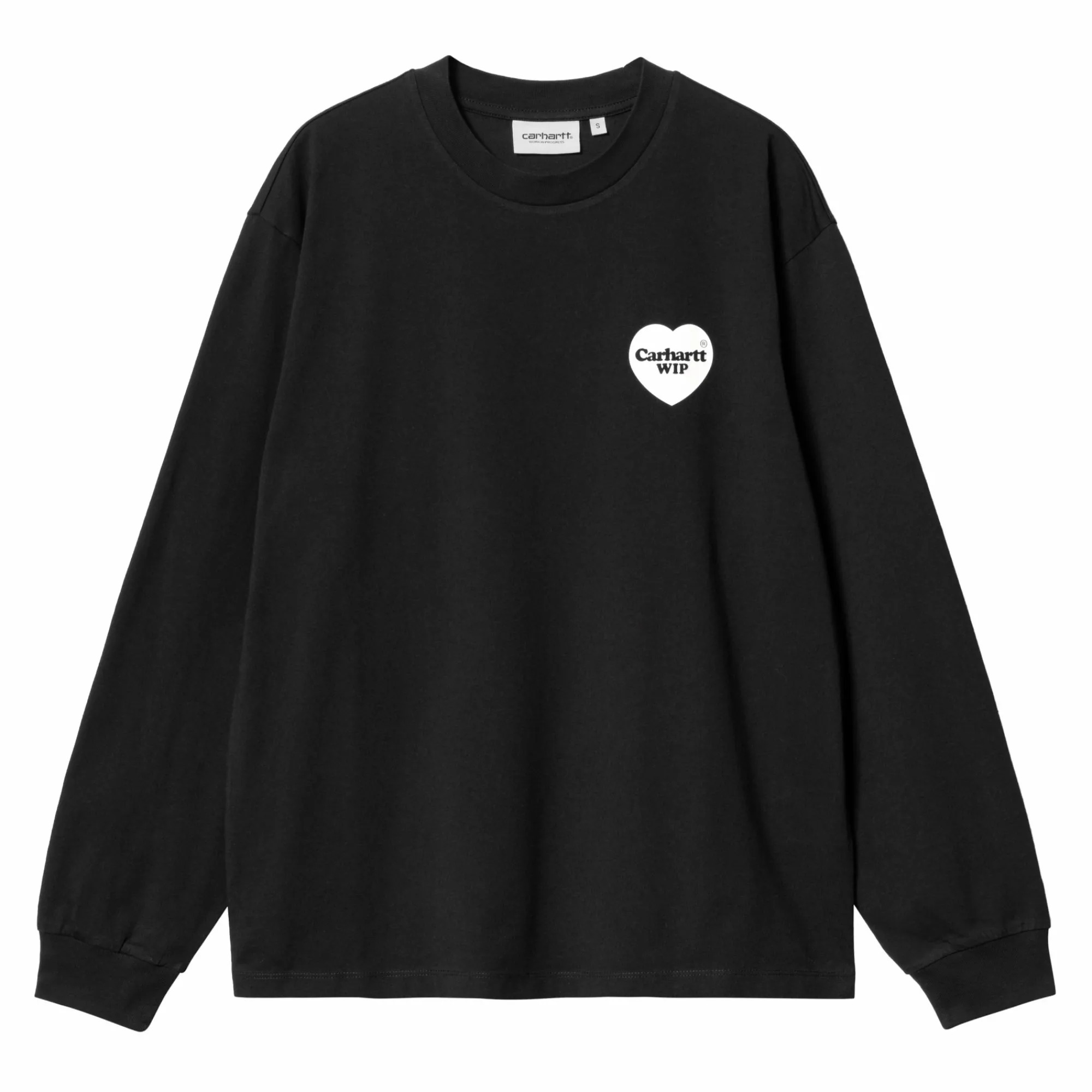 Carhartt WIP T-Shirts>W' L/S Heart Bandana T-Shirt