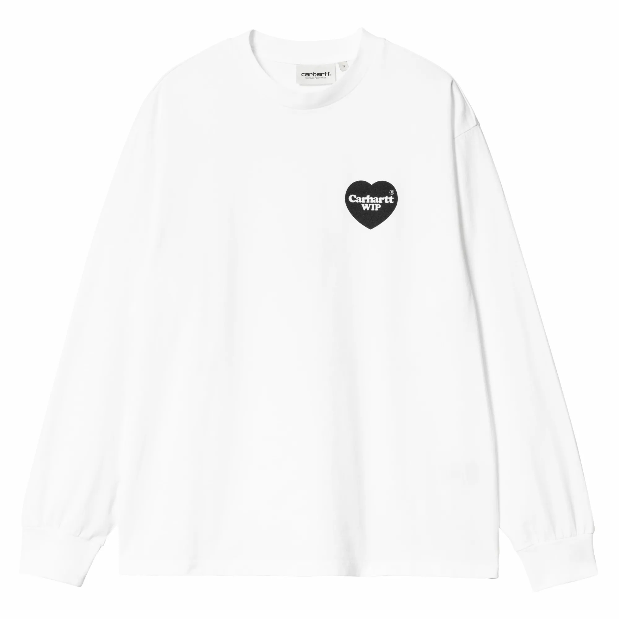 Carhartt WIP T-Shirts>W' L/S Heart Bandana T-Shirt