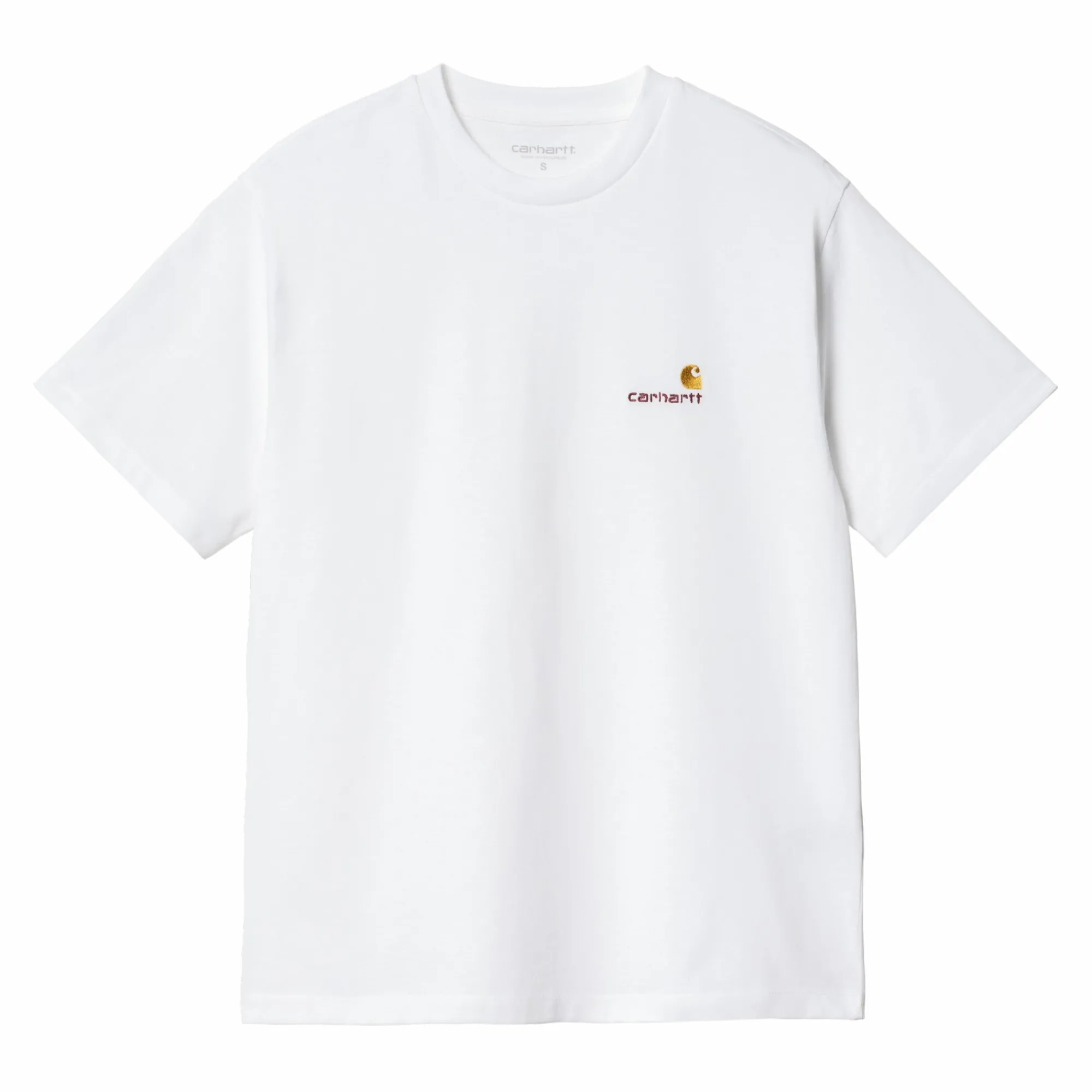 Carhartt WIP Core Products>W' S/S American Script T-Shirt