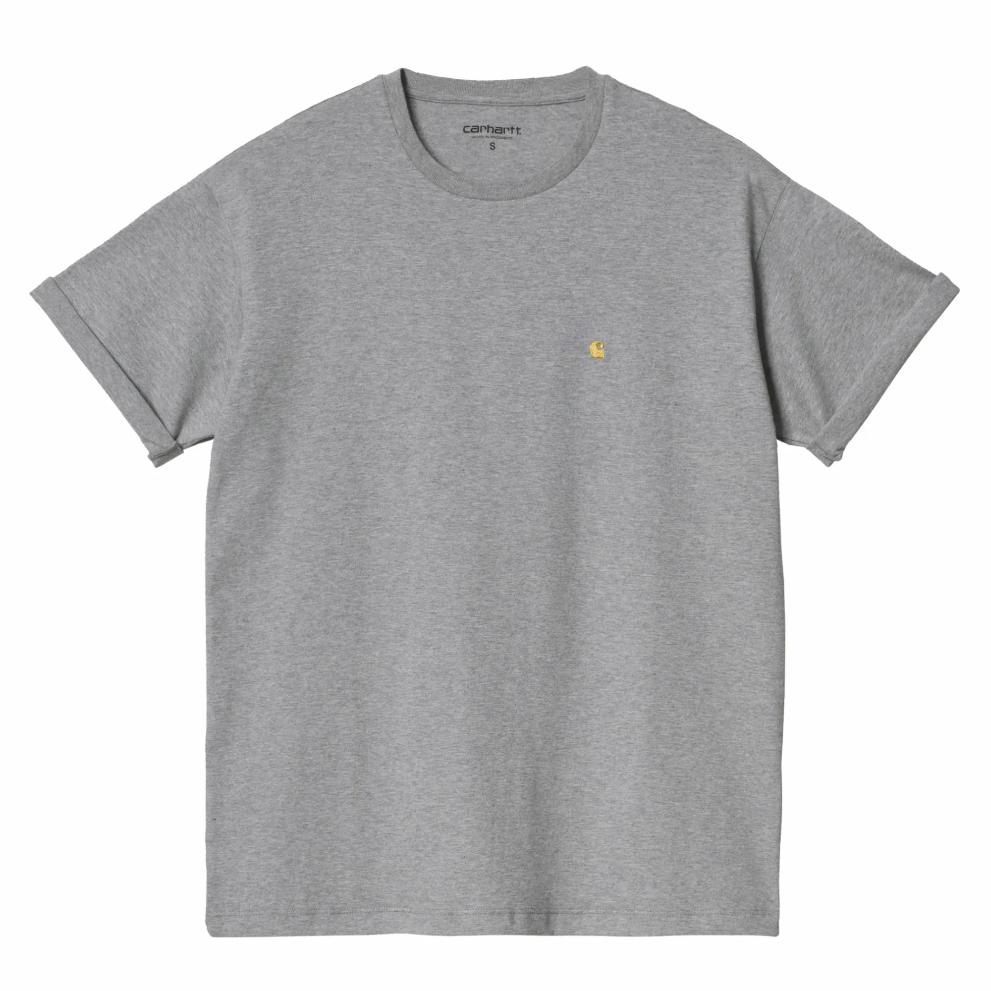Carhartt WIP T-Shirts>W' S/S Chase T-Shirt